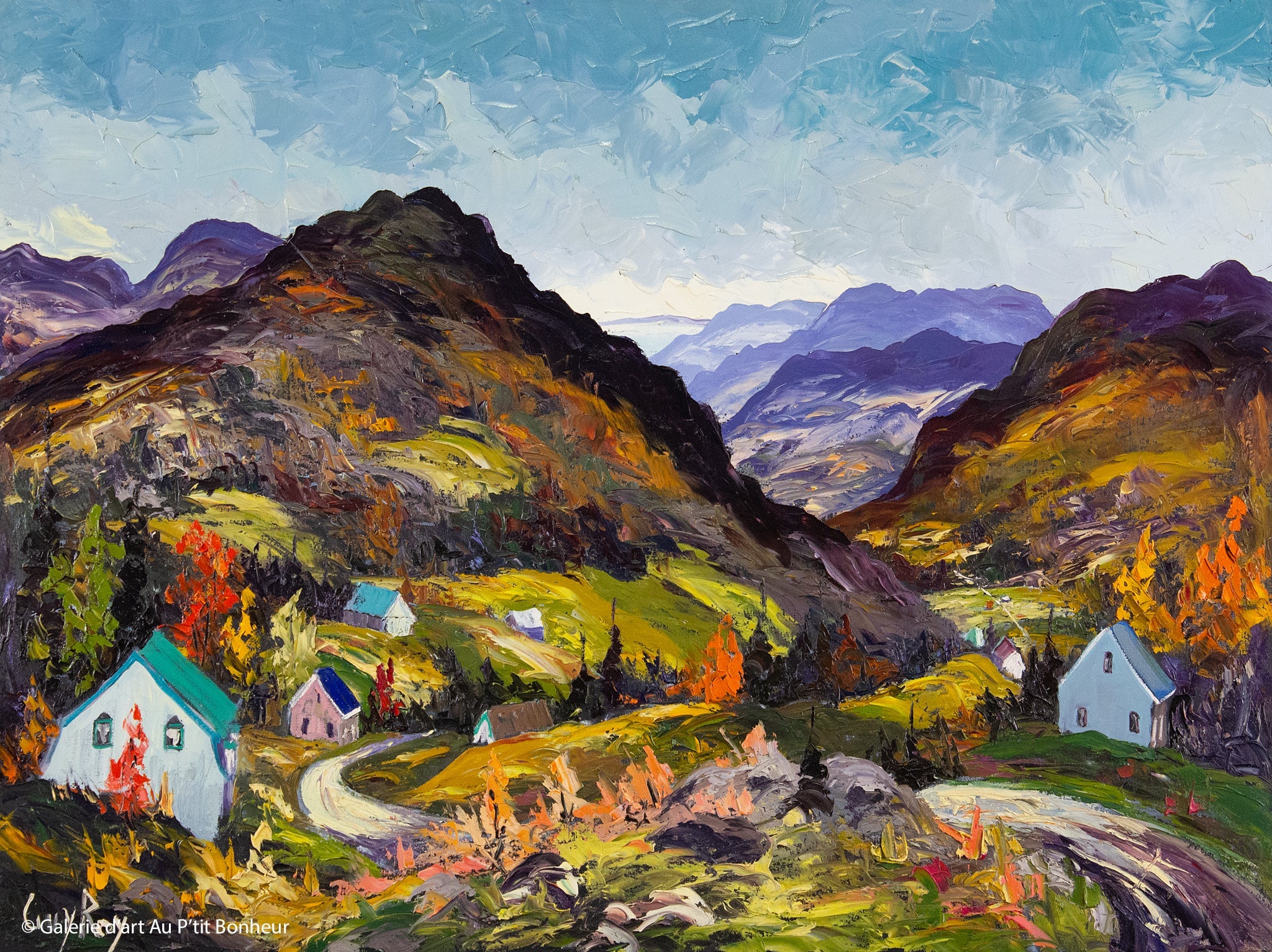 Guy Roy, artiste peintre | Oeuvres disponibles | Galerie d'art Au P'tit Bonheur