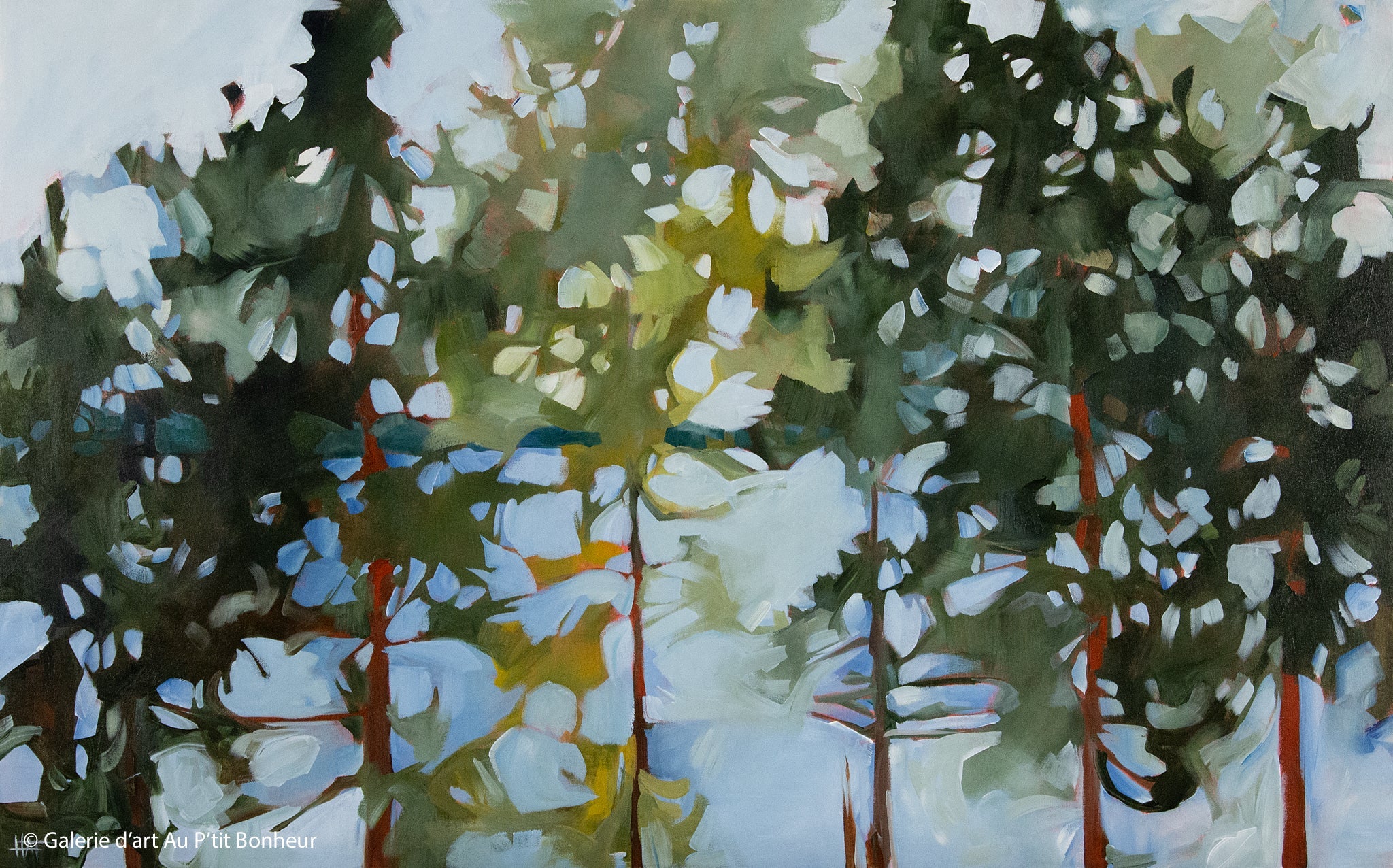 Holly Ann Friesen, artiste peintre | Oeuvres disponibles | Galerie d'art Au P'tit Bonheur