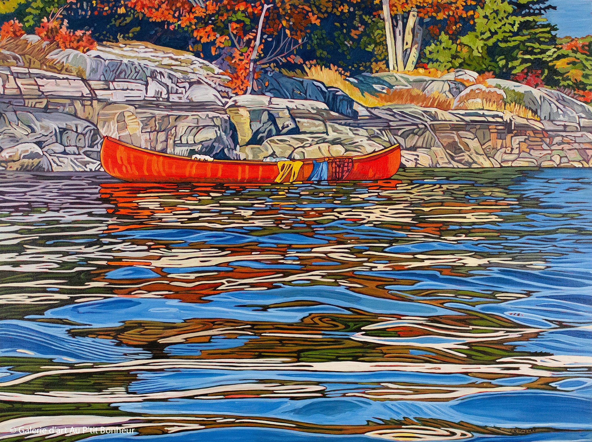 Janet K. MacKay, artiste peintre | Oeuvres disponibles | Galerie d'art Au P'tit Bonheur