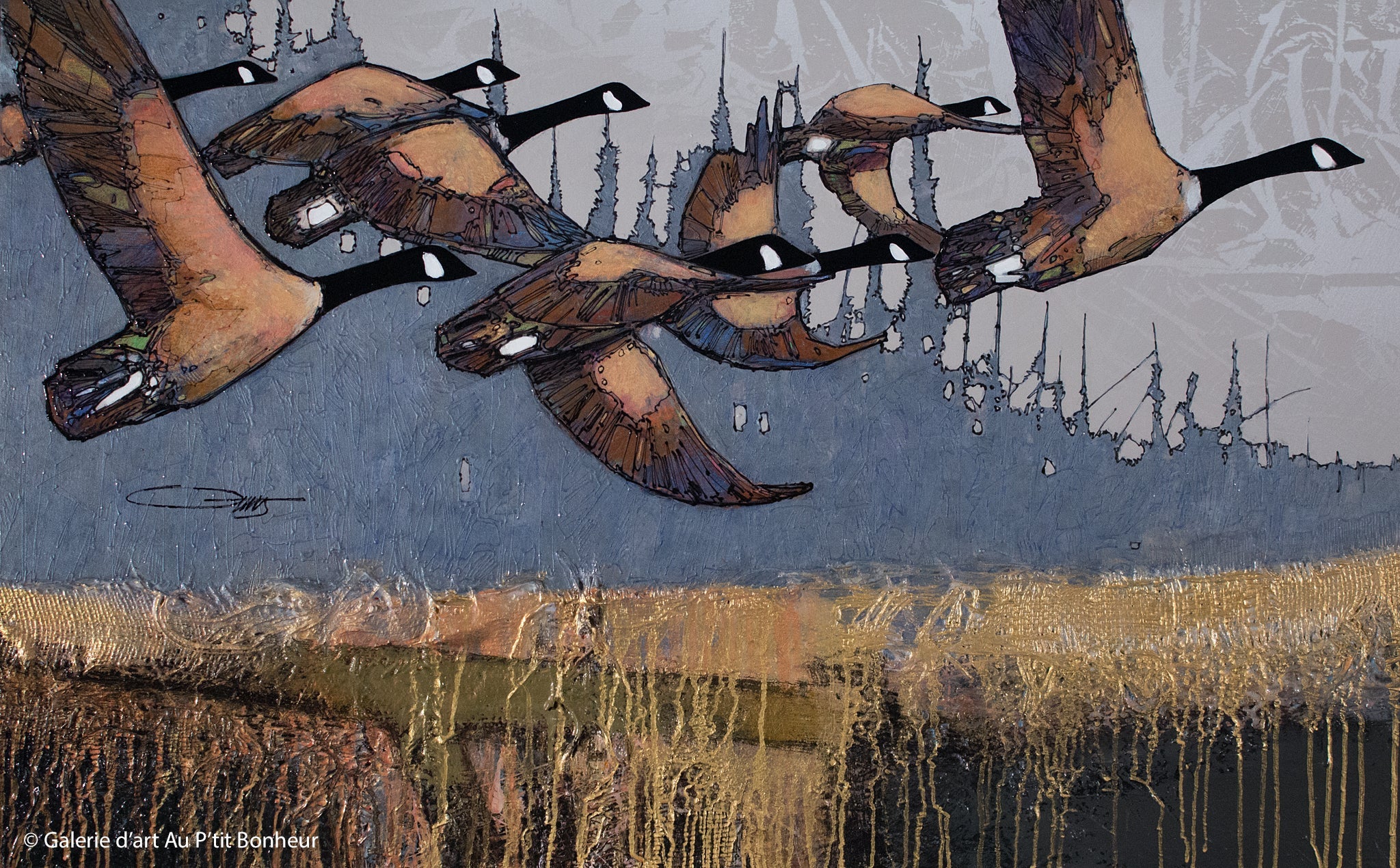 Jean-Pierre Guay, artiste peintre | Oeuvres disponibles | Galerie d'art Au P'tit Bonheur