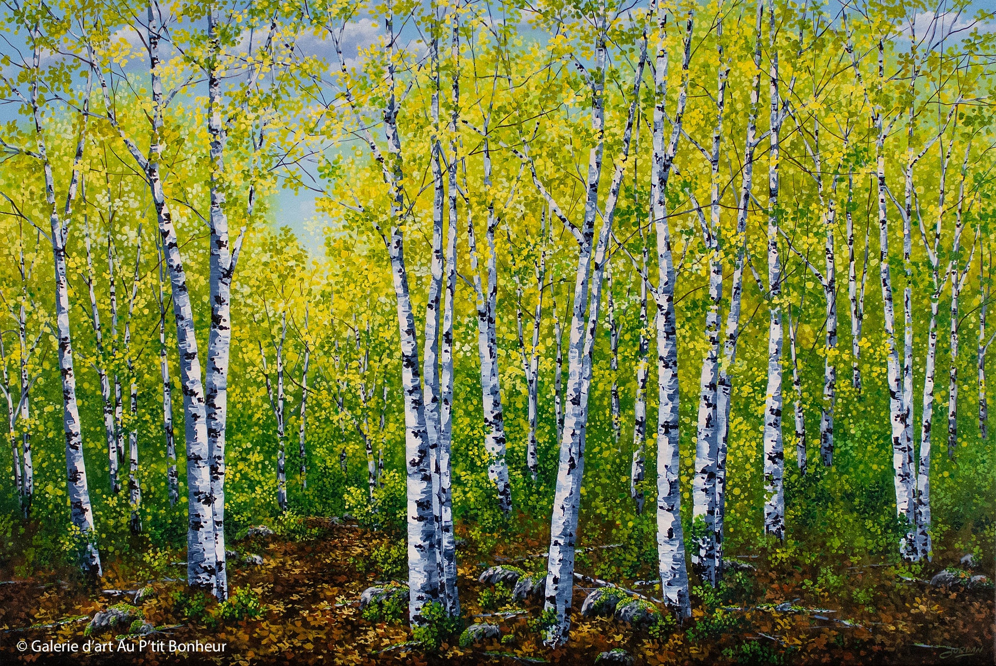 Jordan Hicks, artiste peintre | Oeuvres disponibles | Galerie d'art Au P'tit Bonheur