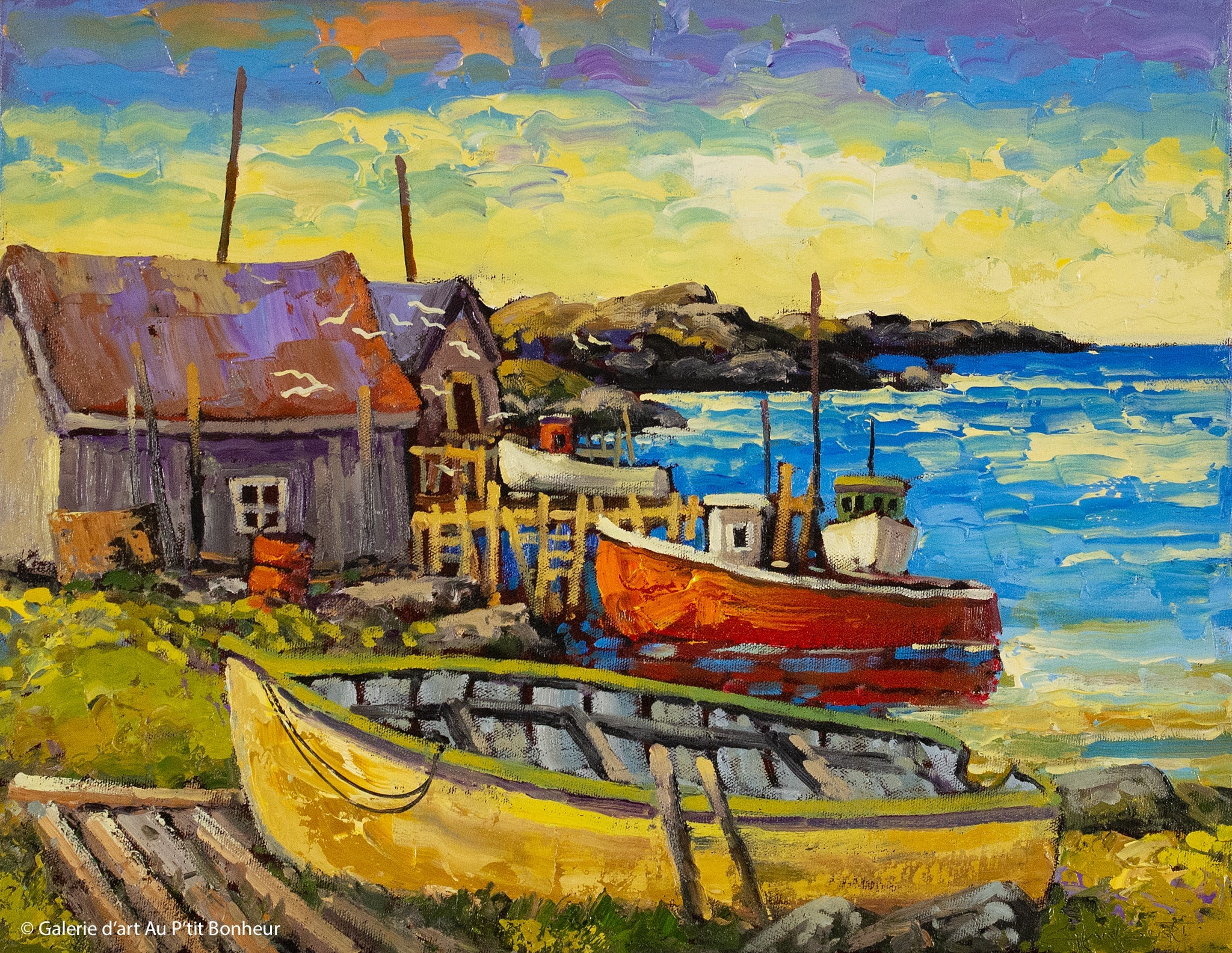 Rod Charlesworth, artiste peintre | Oeuvres disponibles | Galerie d'art Au P'tit Bonheur