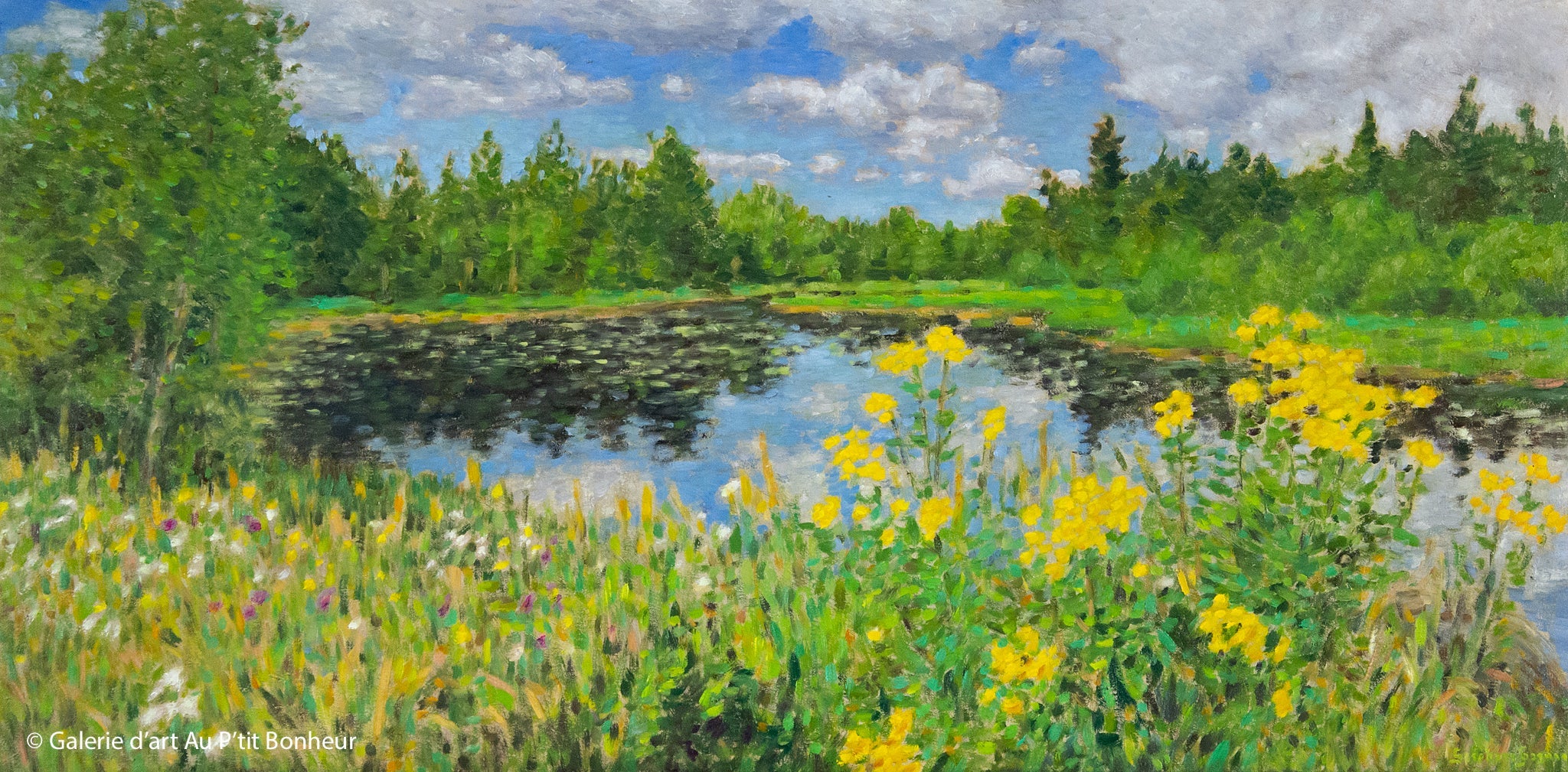 Stéphane Gagnon, artiste peintre | Oeuvres disponibles | Galerie d'art Au P'tit Bonheur