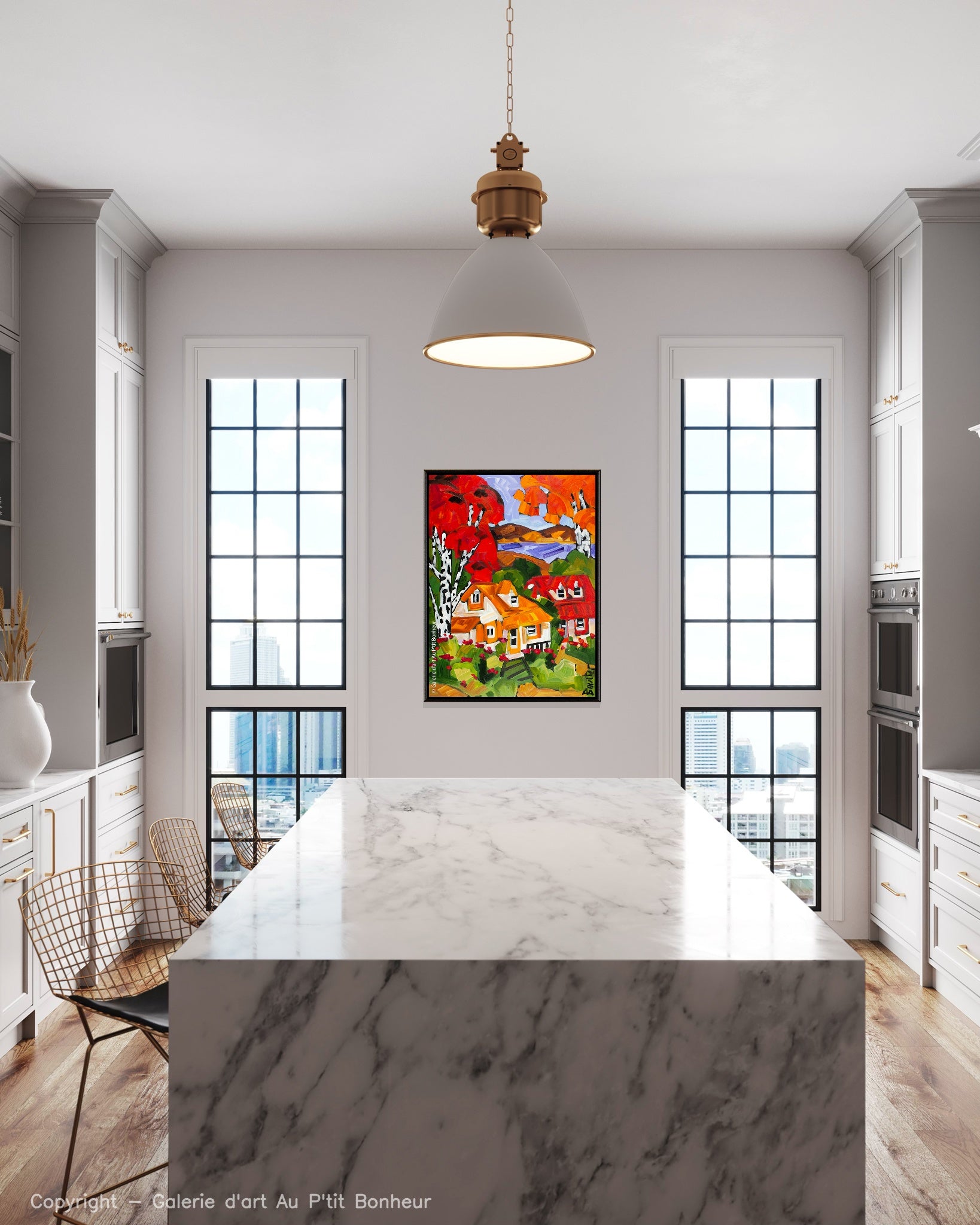 Marie-Claude Boucher | Vue sur le lac