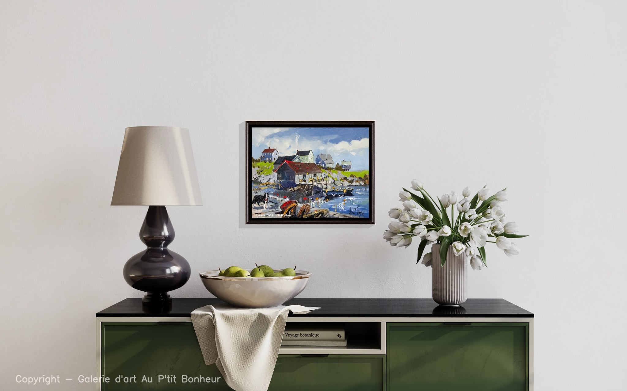 Robert Roy | Souvenir d’un. port tranquille