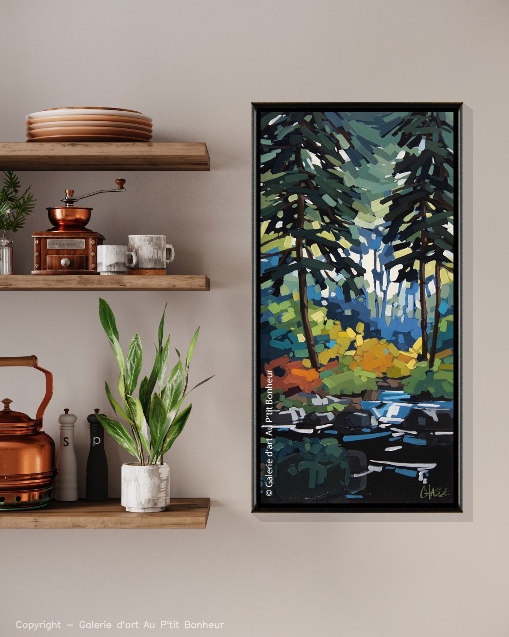 Martine Chassé | Là où je prends racine II