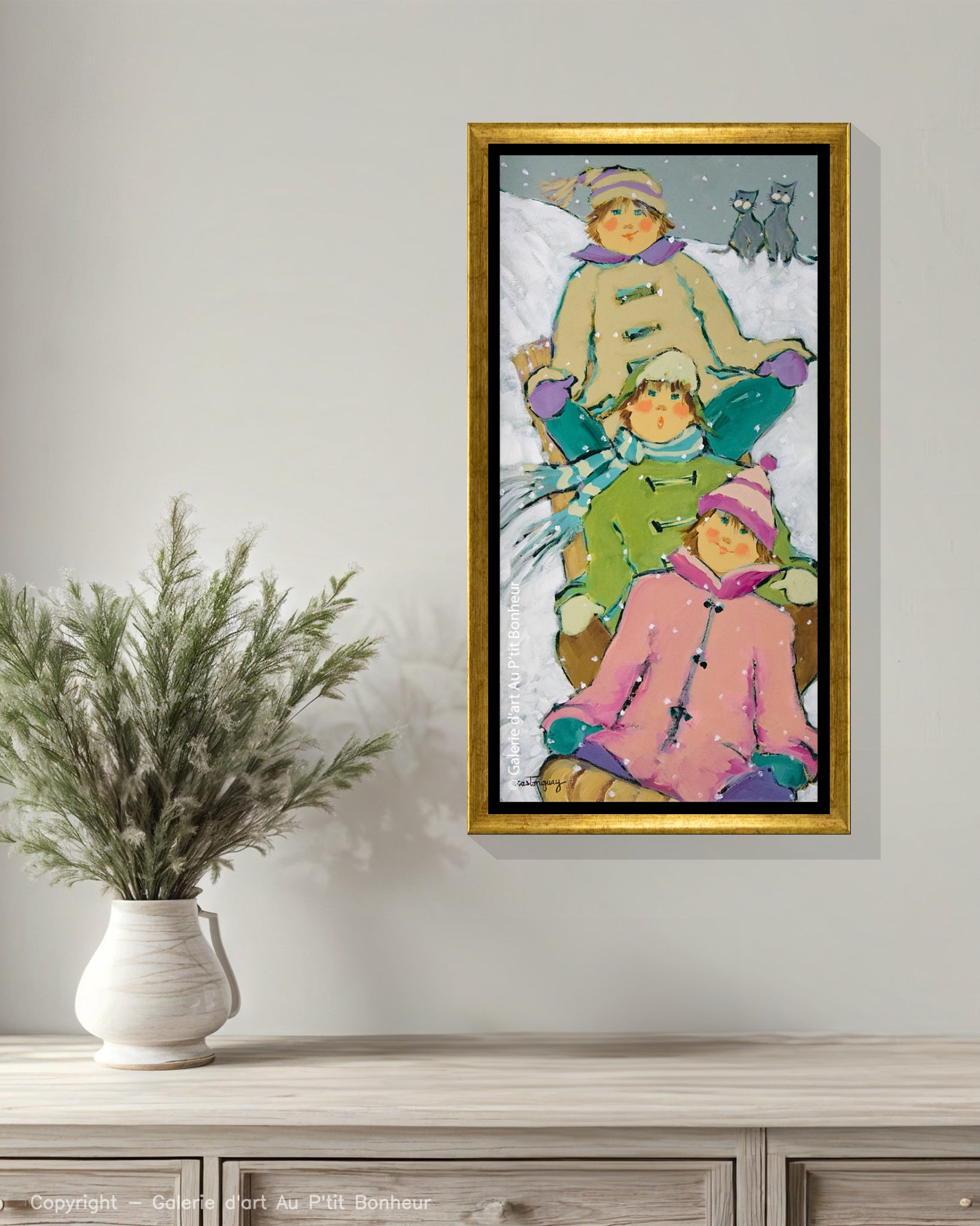 Claudette Castonguay | Les joies de l’hiver...