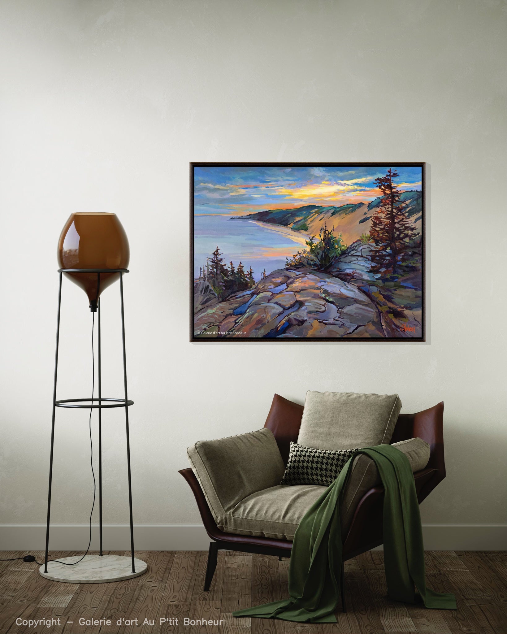 Christine Nadeau | Des rochers jaillit le fleuve, Les dunes de Tadoussac