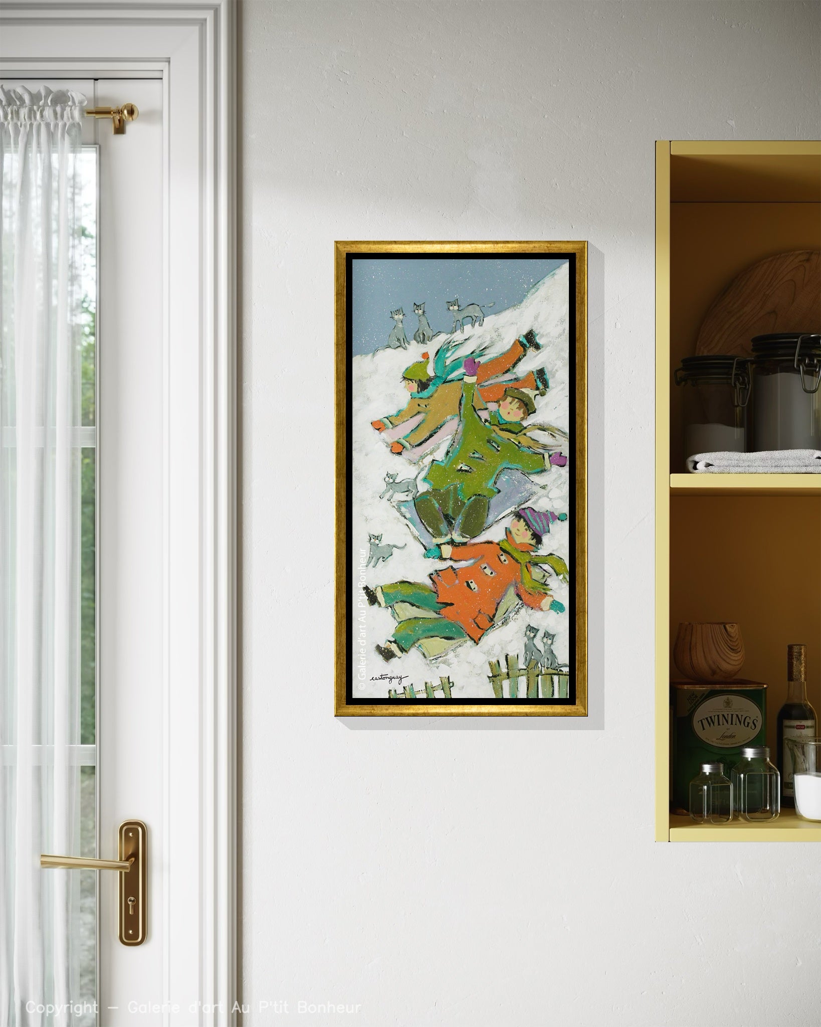 Claudette Castonguay | Glisser avec les amis