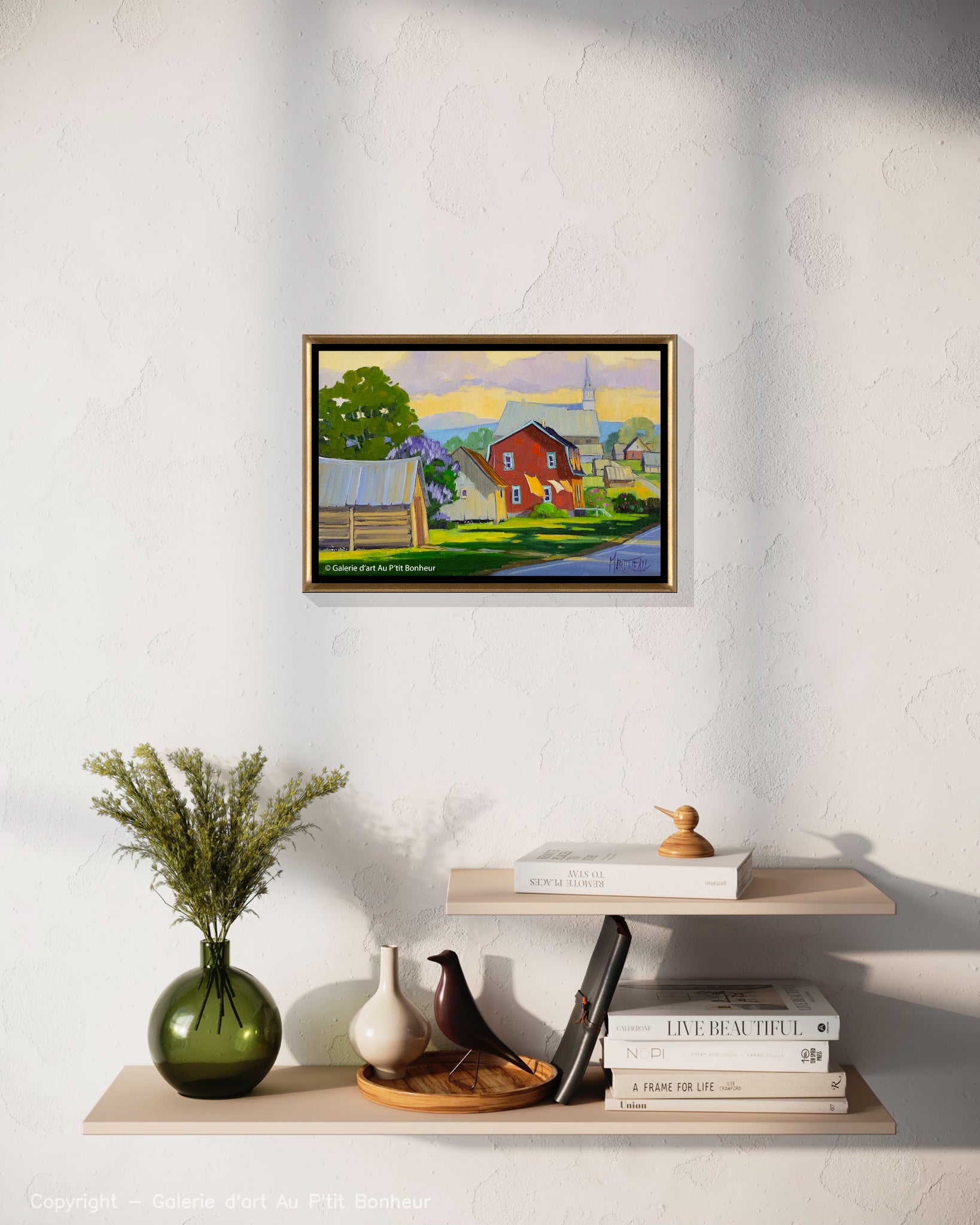 Louise Martineau | Fin de journée aux Éboulements