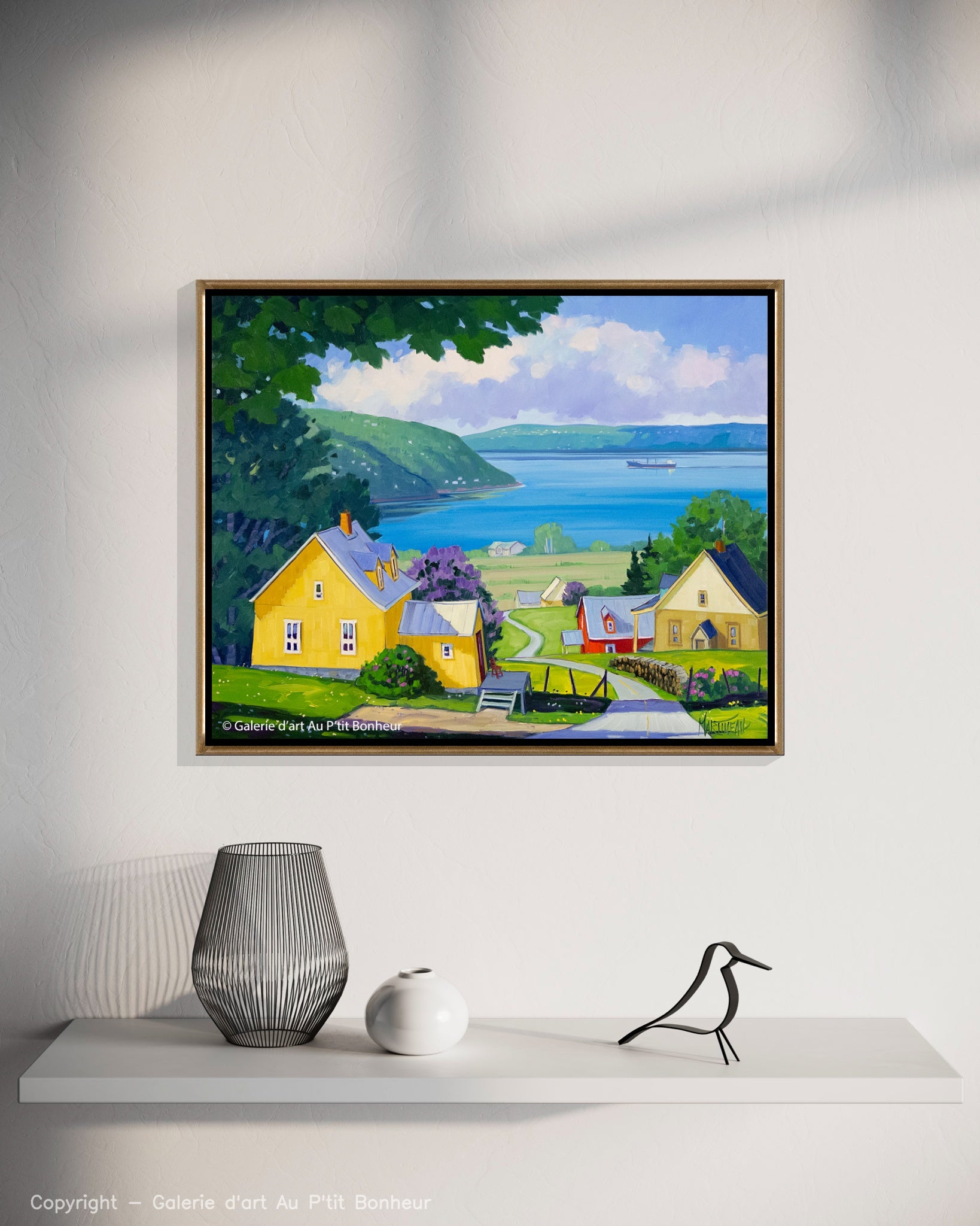 Louise Martineau | Vue sur l’Ïle-aux-Coudres