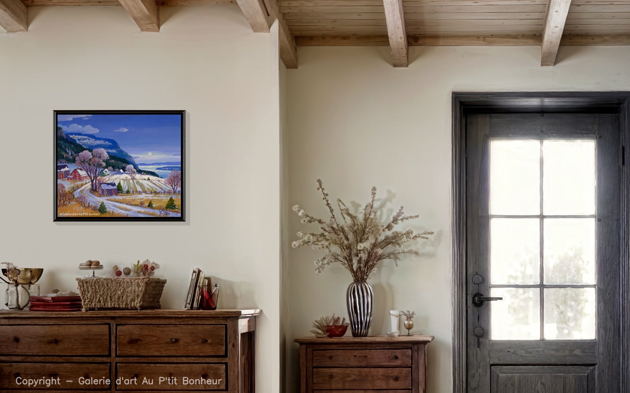 St-Gilles | Pleine lune sur le plateau