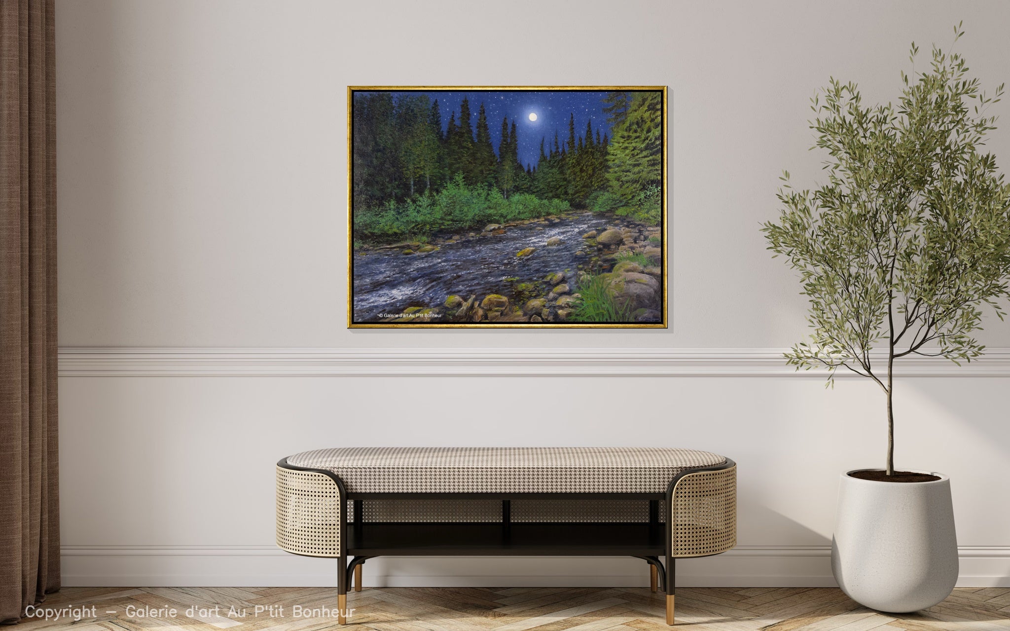 Stéphane Gagnon | Une nuit, près de la rivière