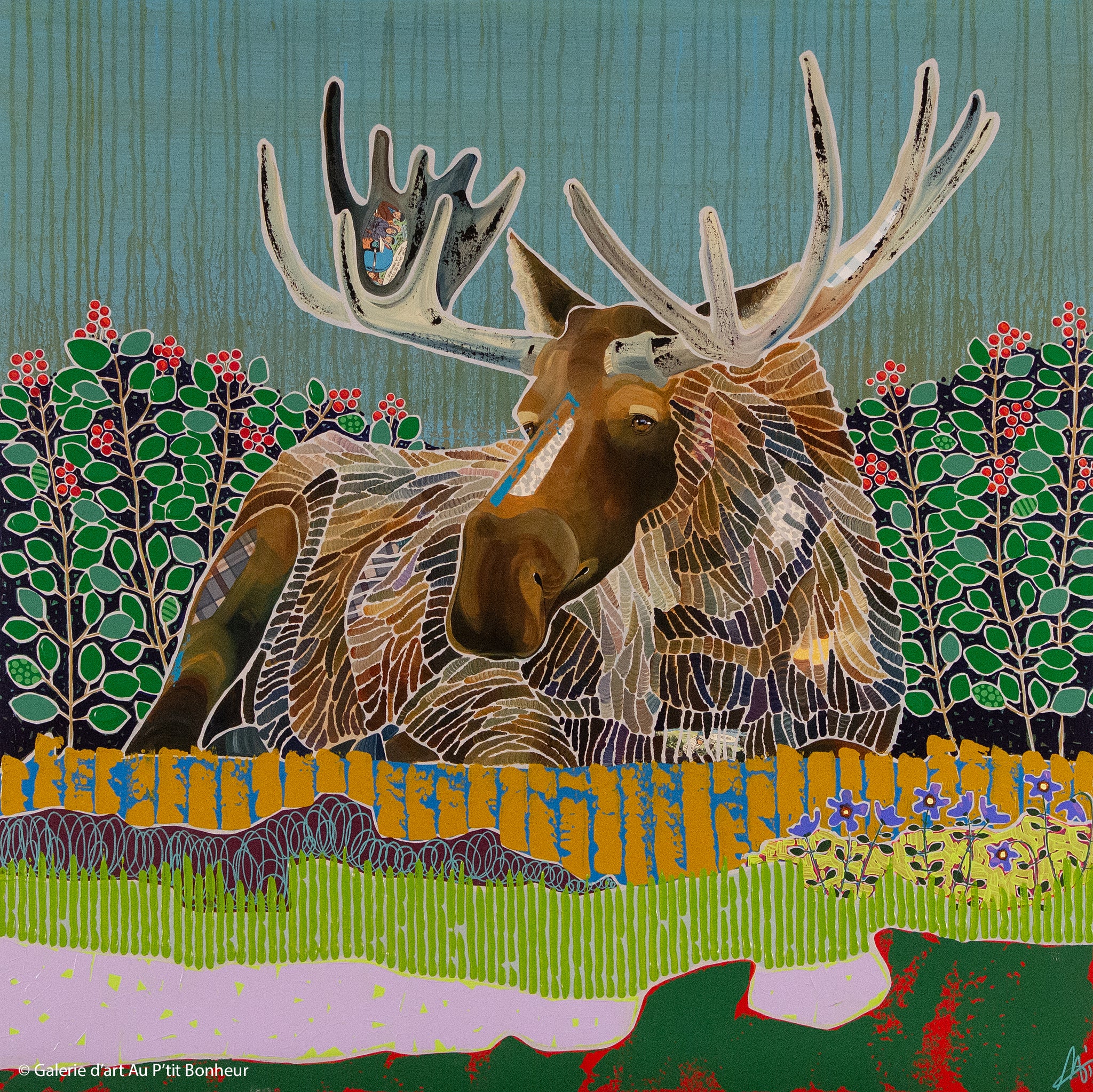 Ann Murphy, artiste peintre | Oeuvres disponibles  | Galerie d'art Au P'tit Bonheur