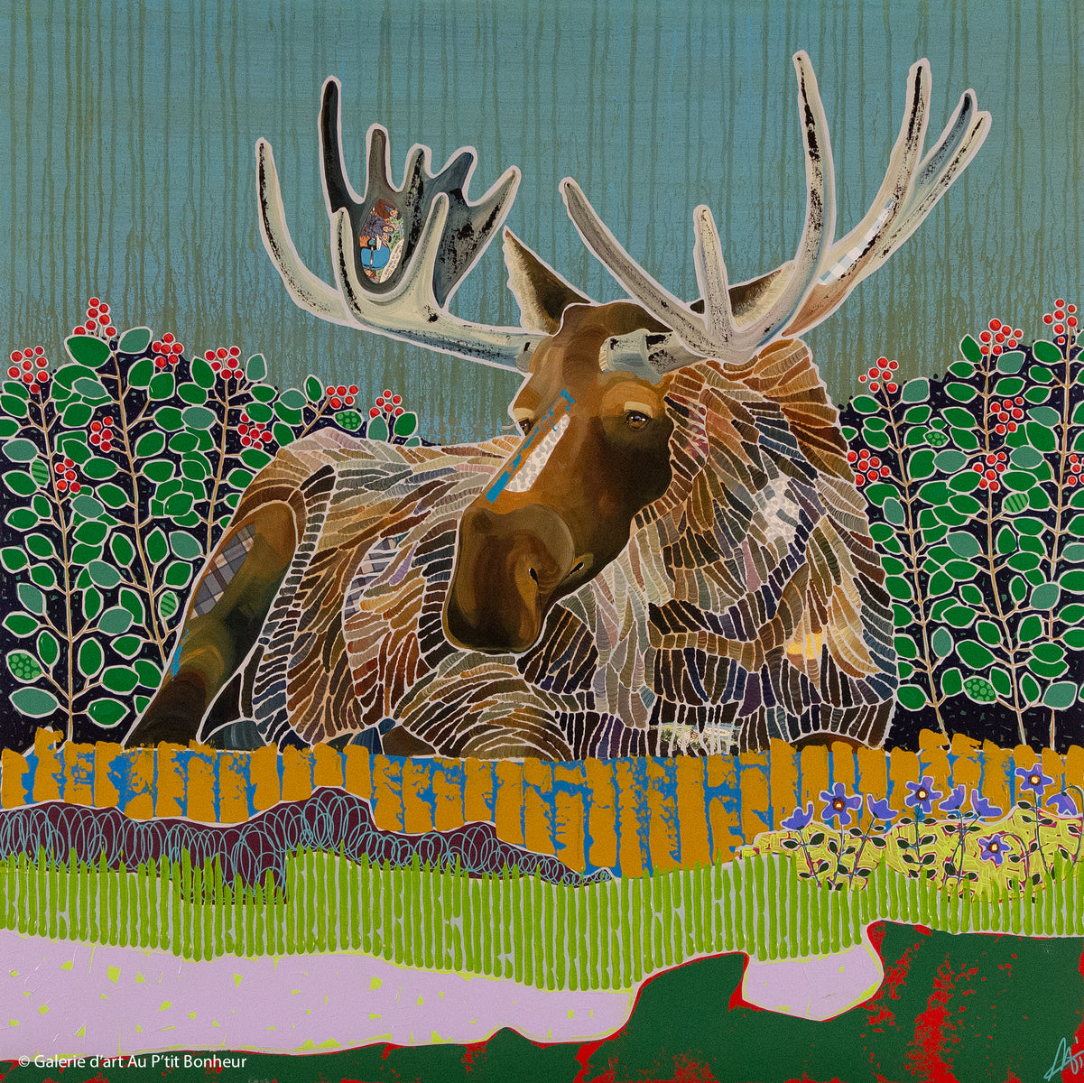 Ann Murphy, artiste peintre | Oeuvres disponibles  | Galerie d'art Au P'tit Bonheur