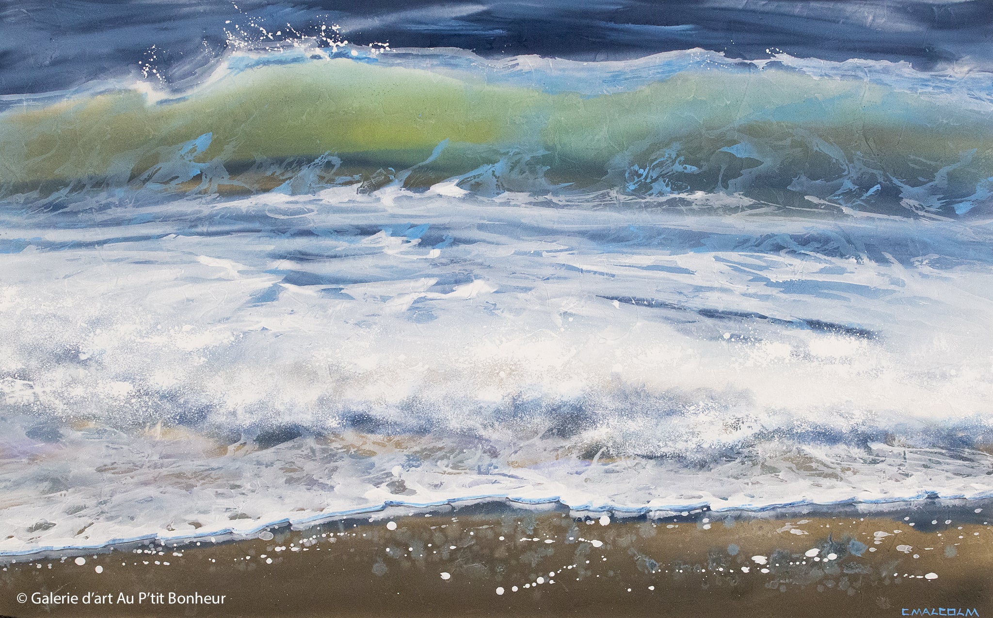 Carole Malcolm | Shoreline Study 10724