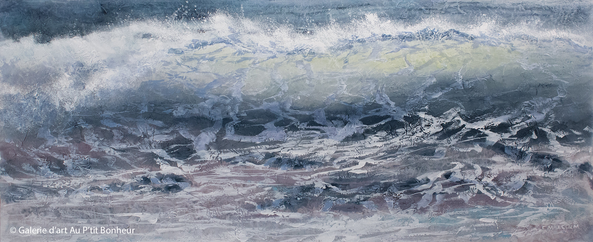 Carole Malcolm | Shoreline Study 11716 (2016)