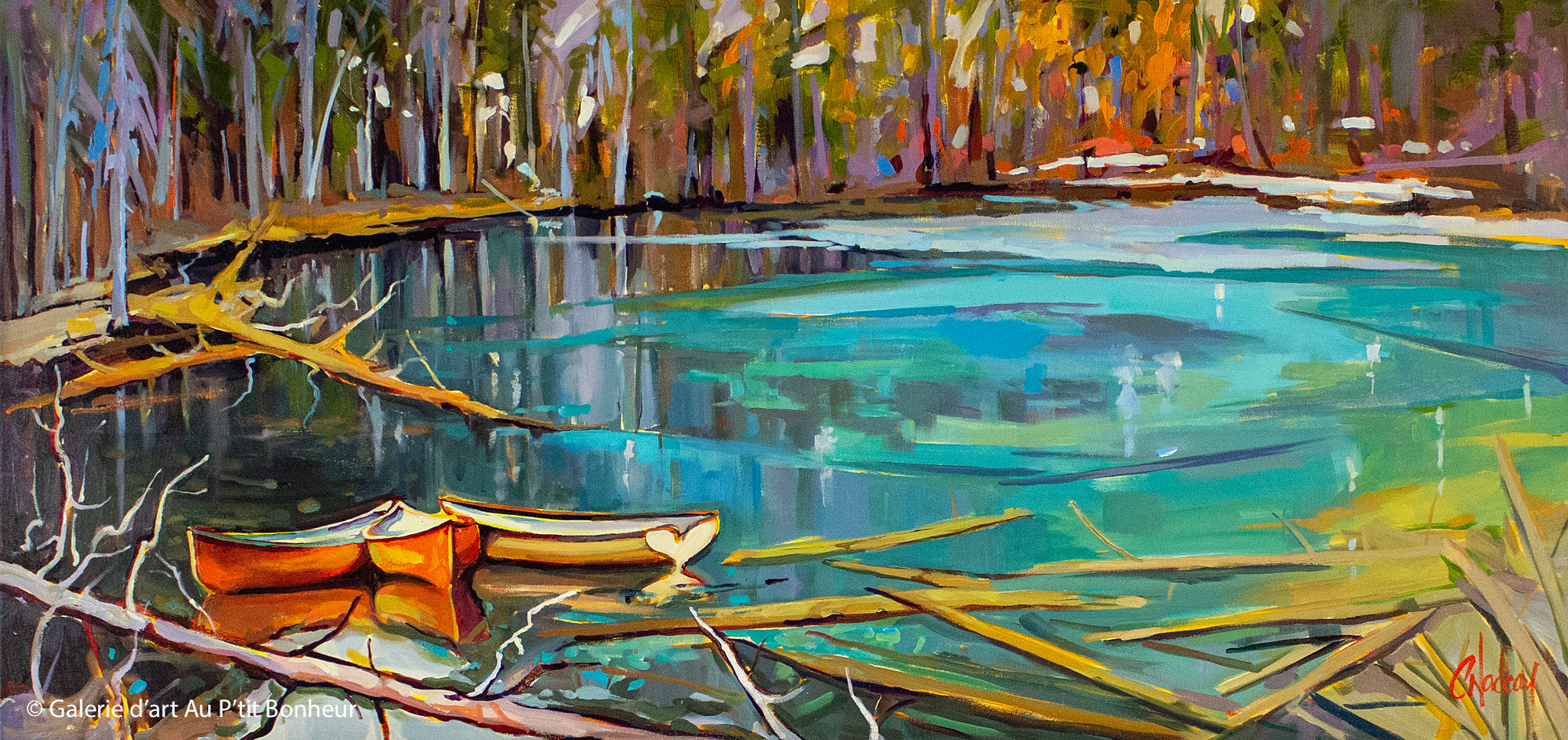 Christine Nadeau | Symphonie Turquoise, Grassy Lake, Alberta