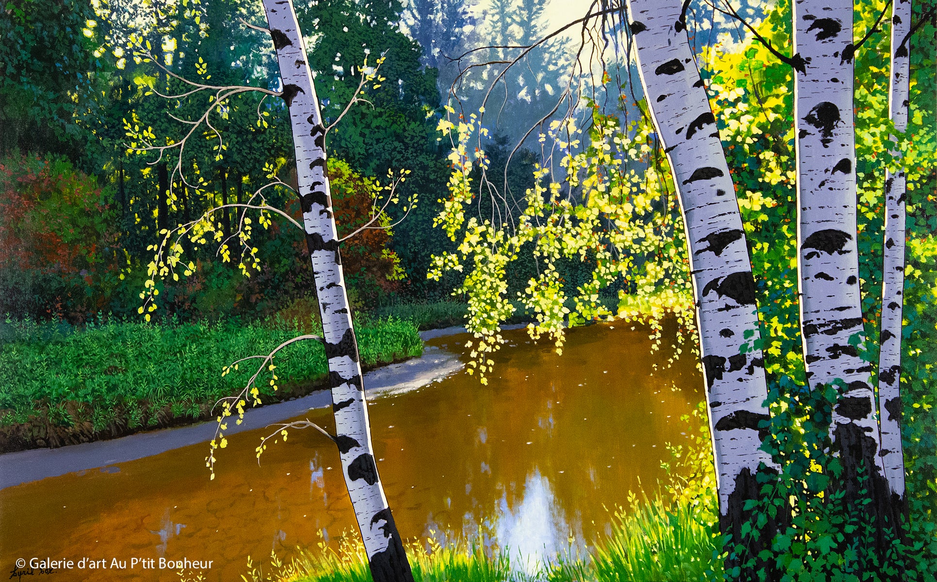 Cyril Cox, artiste peintre | Oeuvres disponibles  | Galerie d'art Au P'tit Bonheur