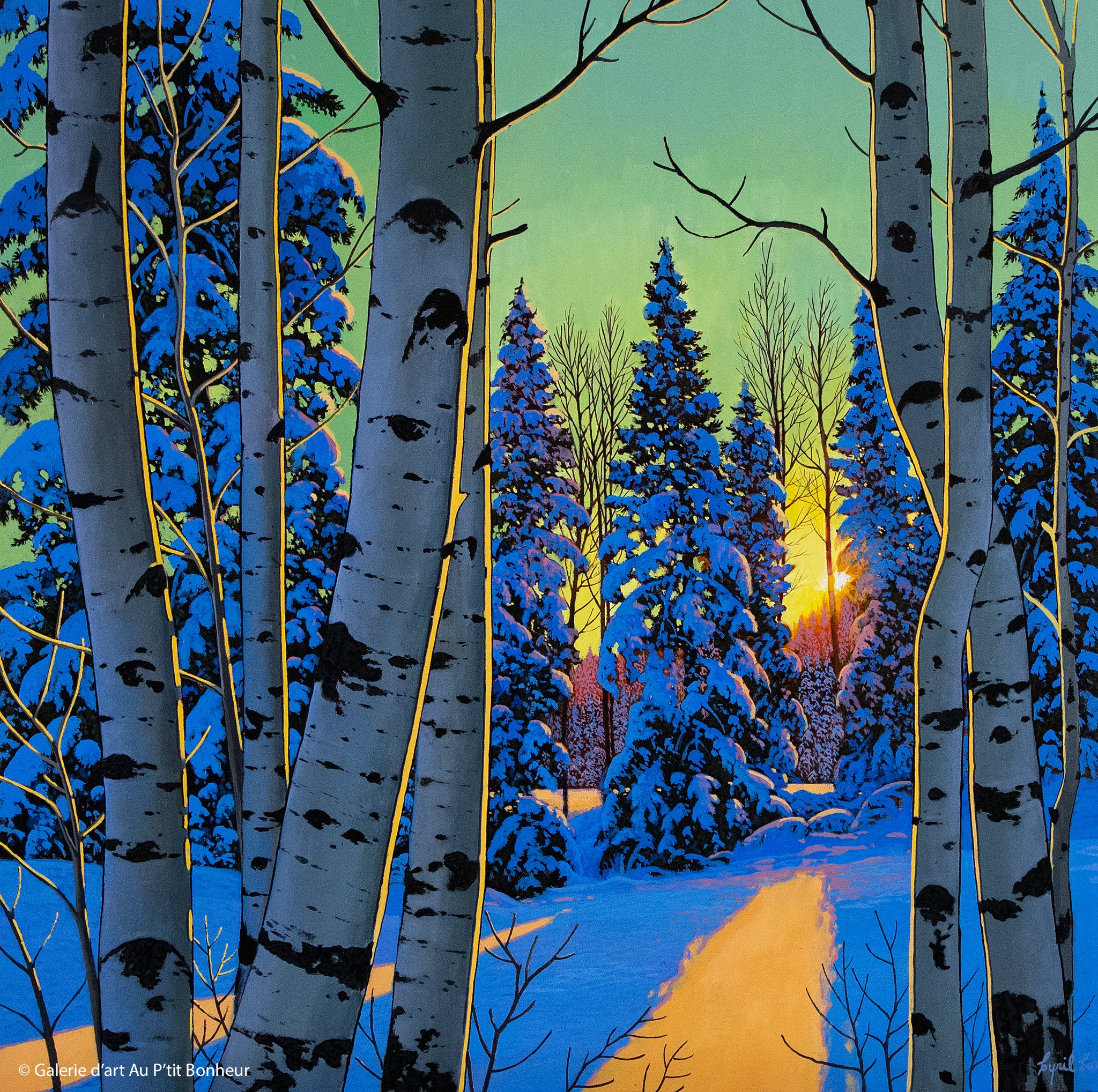 Cyril Cox | Winter’s Warm Glow