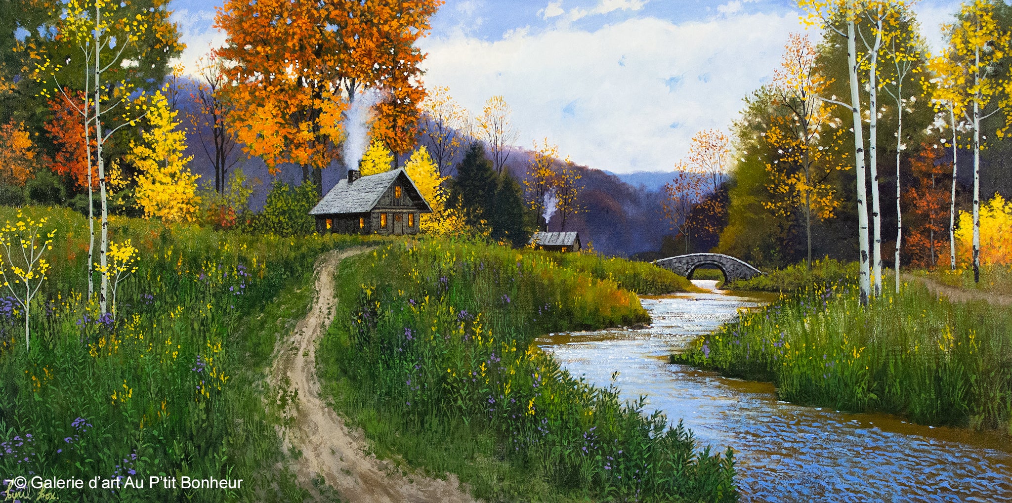 Cyril Cox | Clearing Skies Riverside Cabin