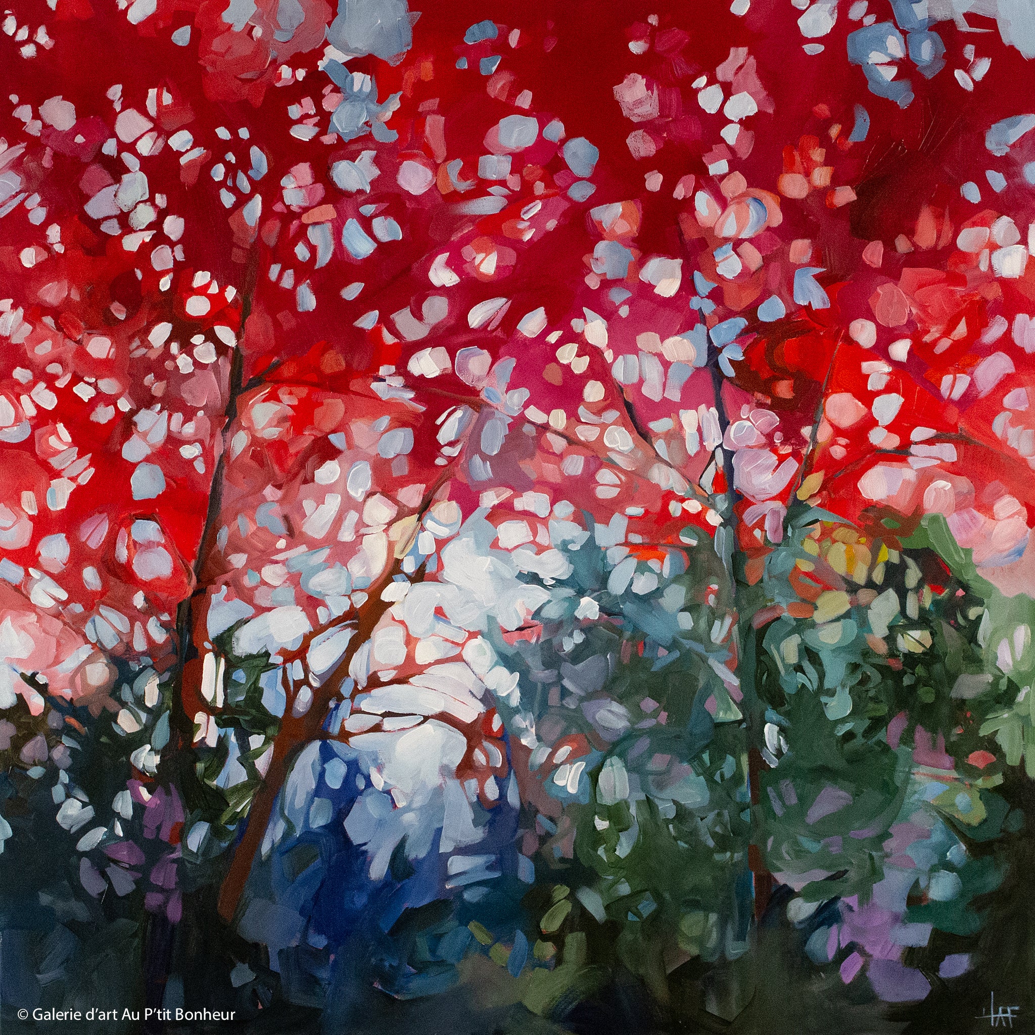 Holly Ann Friesen, artiste peintre | Oeuvres disponibles  | Galerie d'art Au P'tit Bonheur