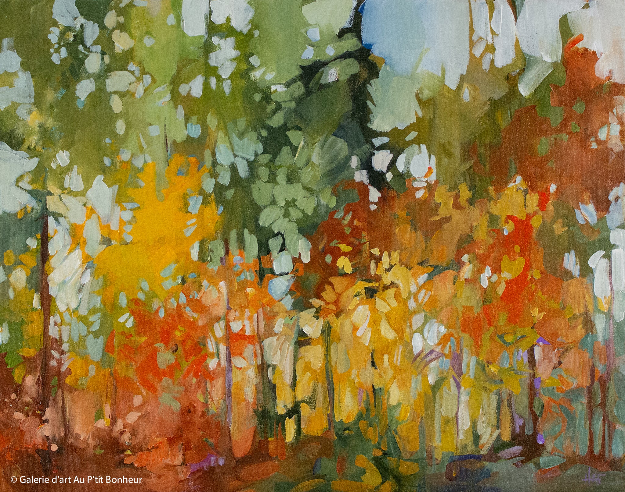 Holly Ann Friesen, artiste peintre | Oeuvres disponibles  | Galerie d'art Au P'tit Bonheur