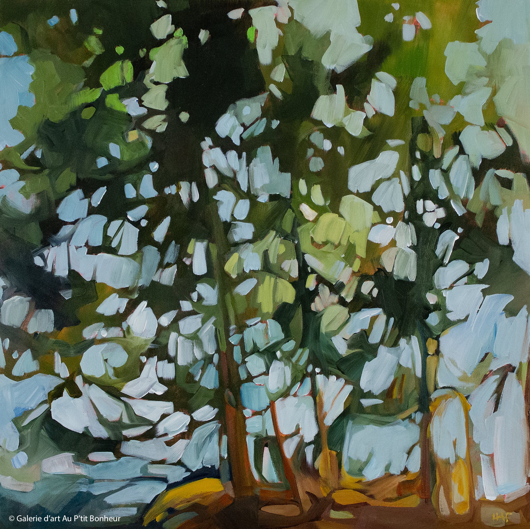 Holly Ann Friesen, artiste peintre | Oeuvres disponibles  | Galerie d'art Au P'tit Bonheur