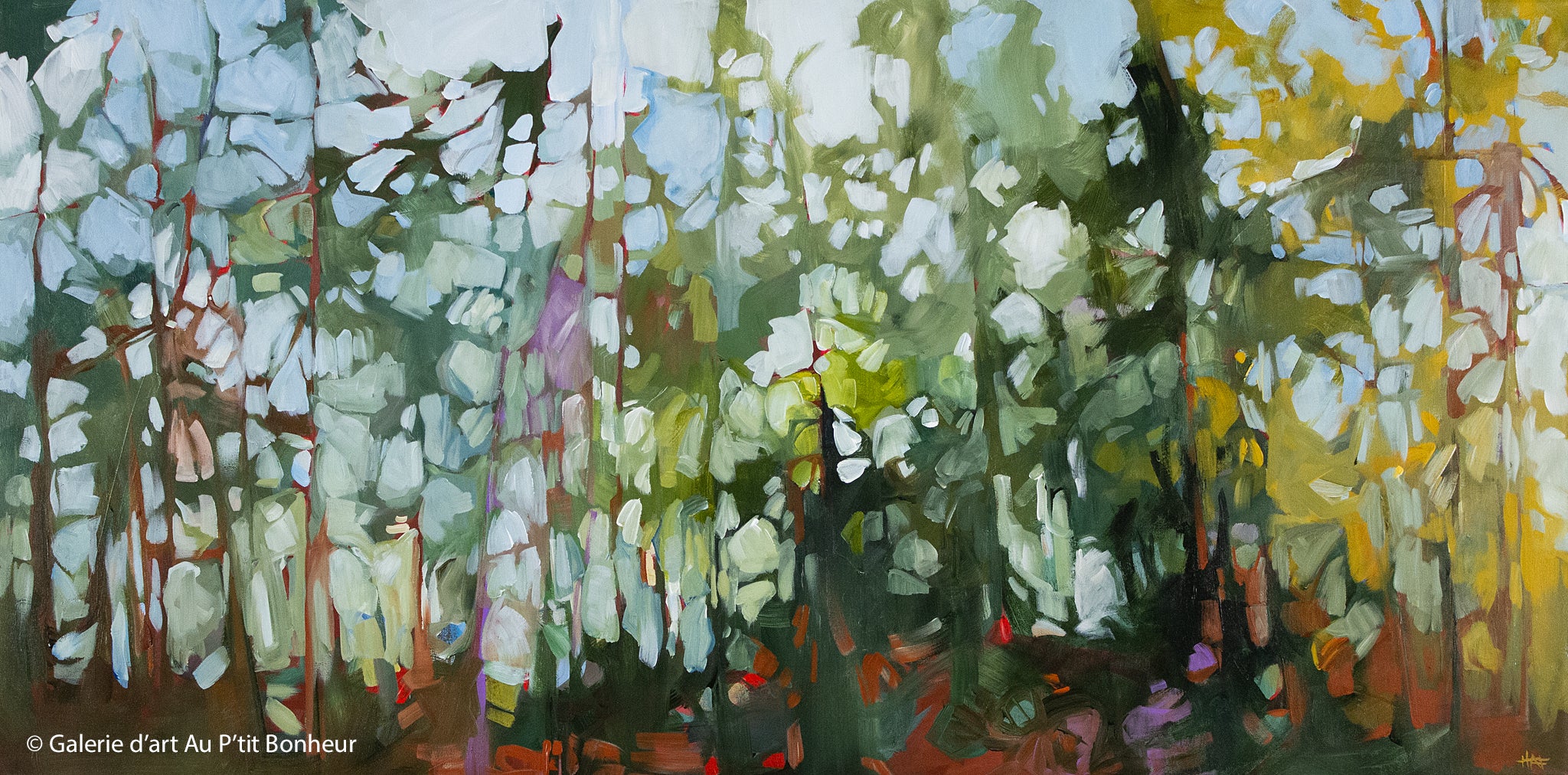 Holly Ann Friesen, artiste peintre | Oeuvres disponibles  | Galerie d'art Au P'tit Bonheur