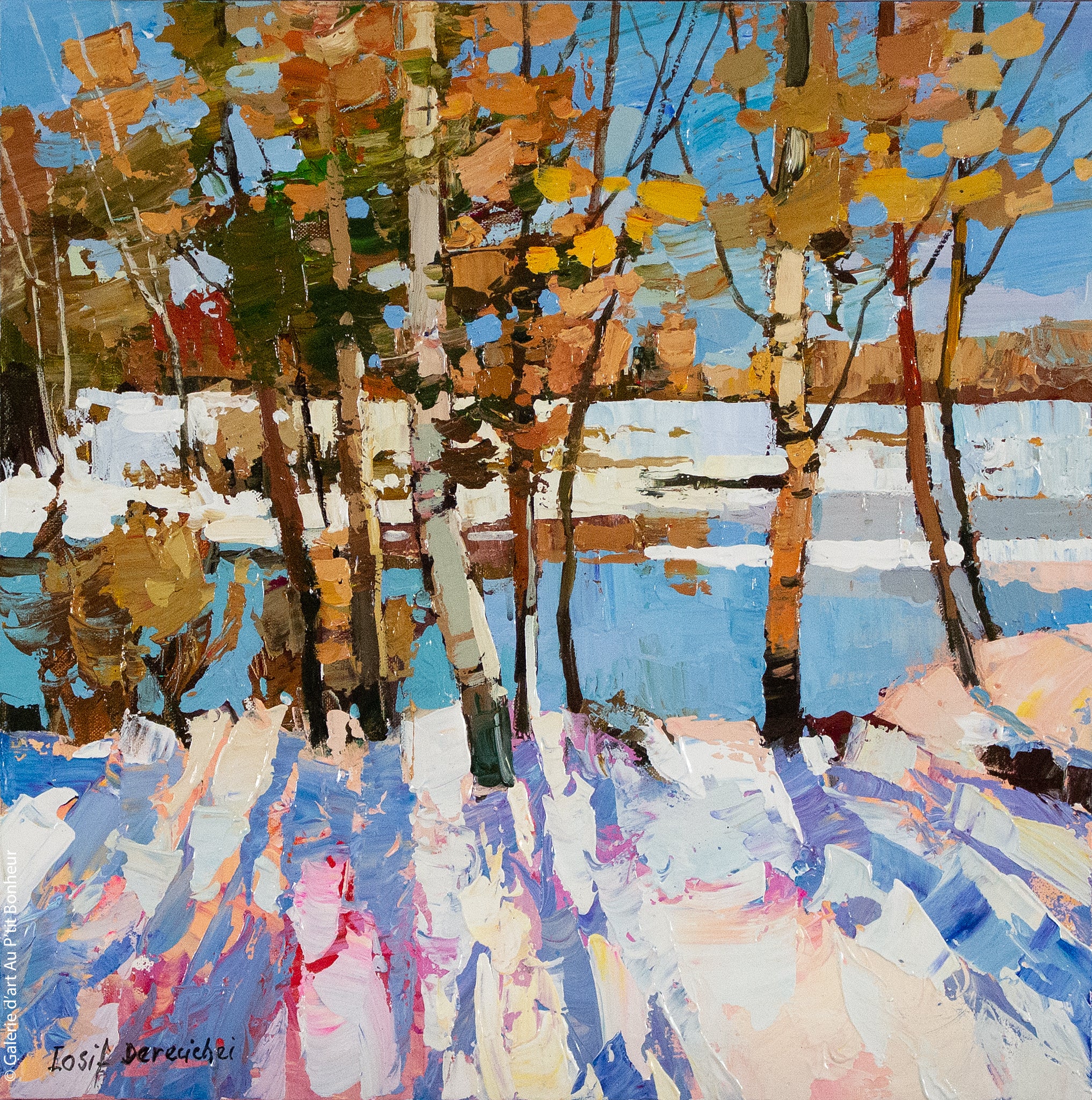 Iosif Derecichei | Winter Morning Shadows