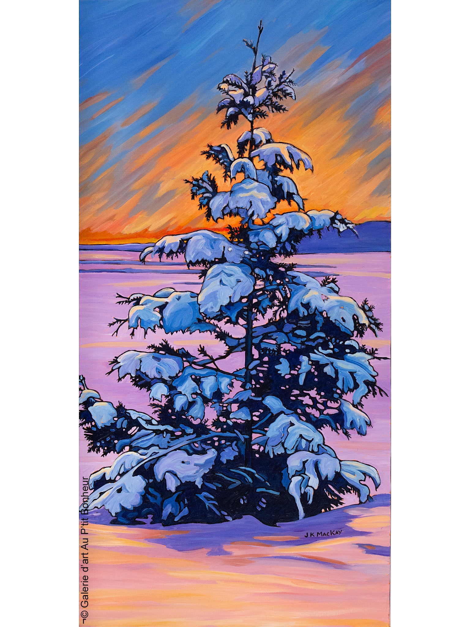 Janet K. MacKay | Black Lake Sunset