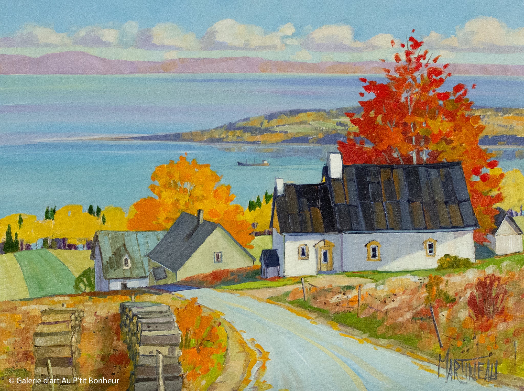 Louise Martineau | Fin de journée sur la Rive Sud