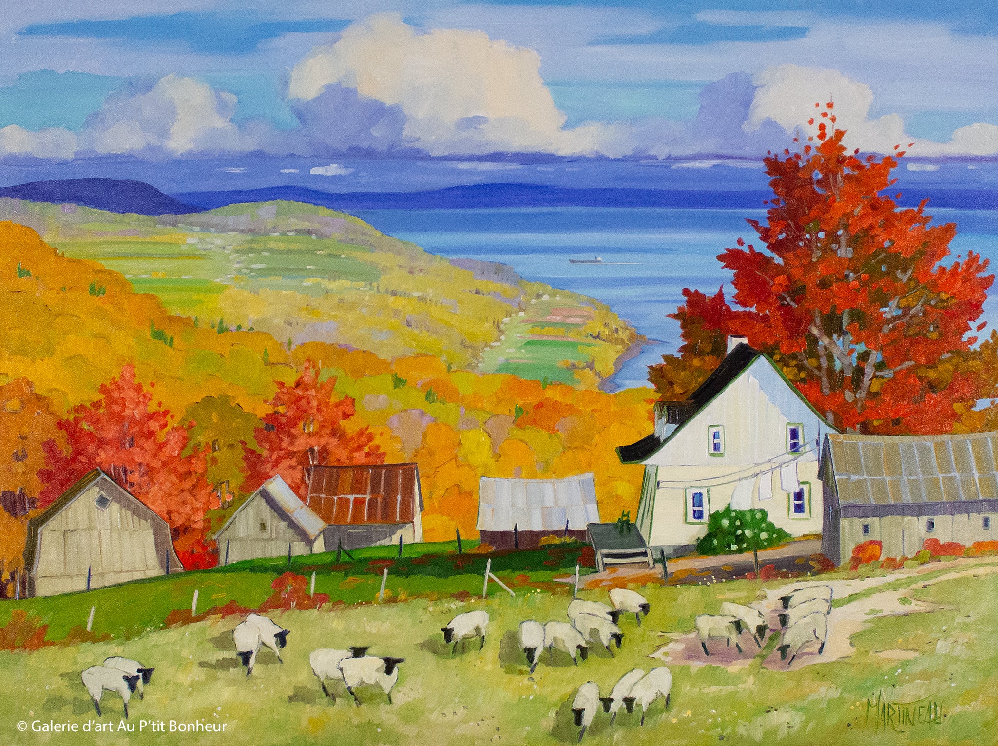 Louise Martineau | Vue sur Les Éboulements