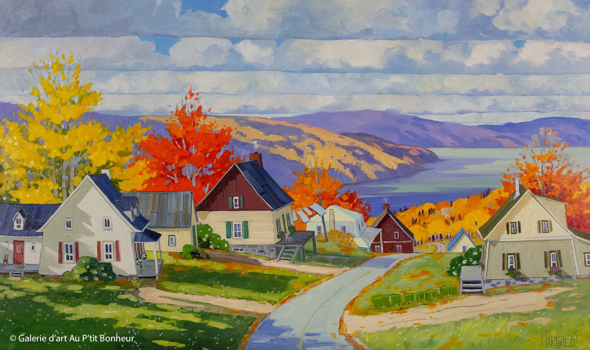 Louise Martineau, artiste peintre | Oeuvres disponibles  | Galerie d'art Au P'tit Bonheur