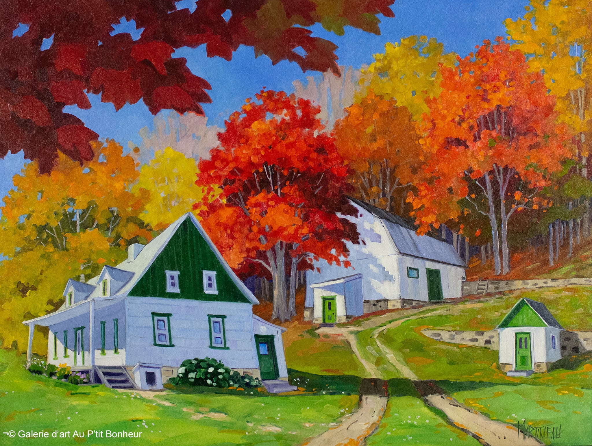 Louise Martineau | Rouges d’automne