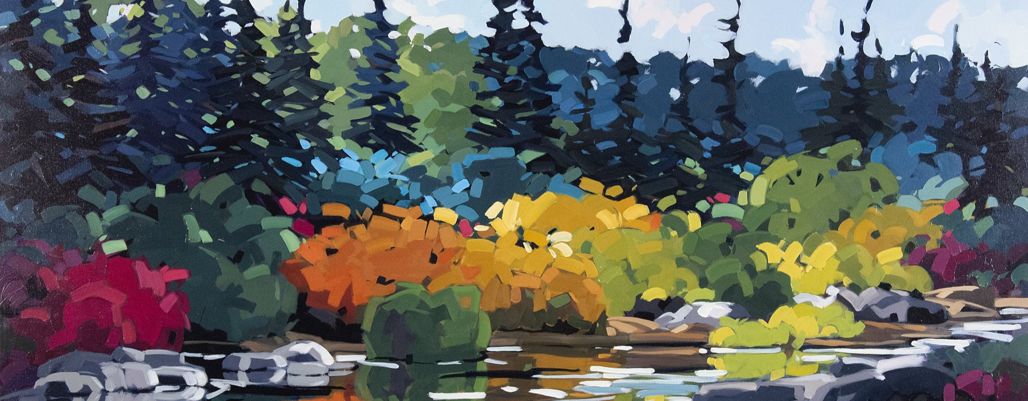 Martine Chassé, artiste peintre | Oeuvres disponibles  | Galerie d'art Au P'tit Bonheur