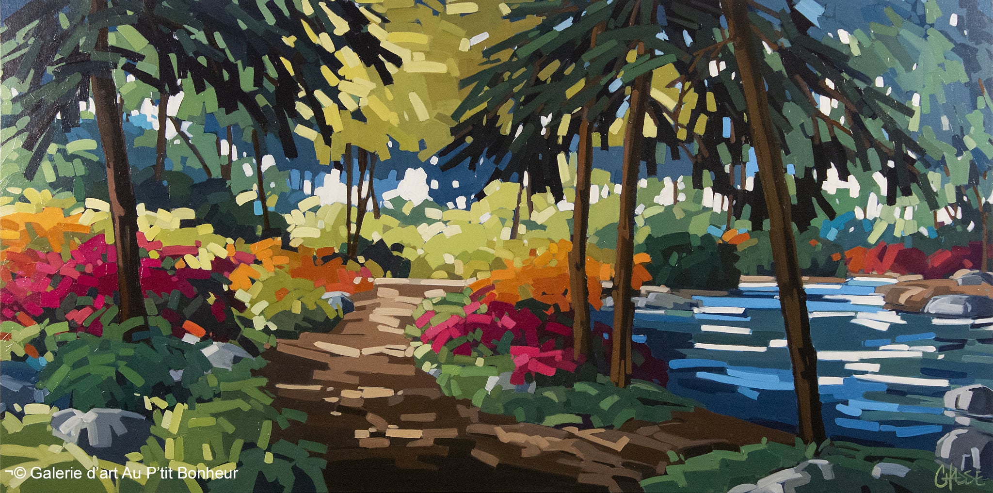 Martine Chassé, artiste peintre | Oeuvres disponibles  | Galerie d'art Au P'tit Bonheur