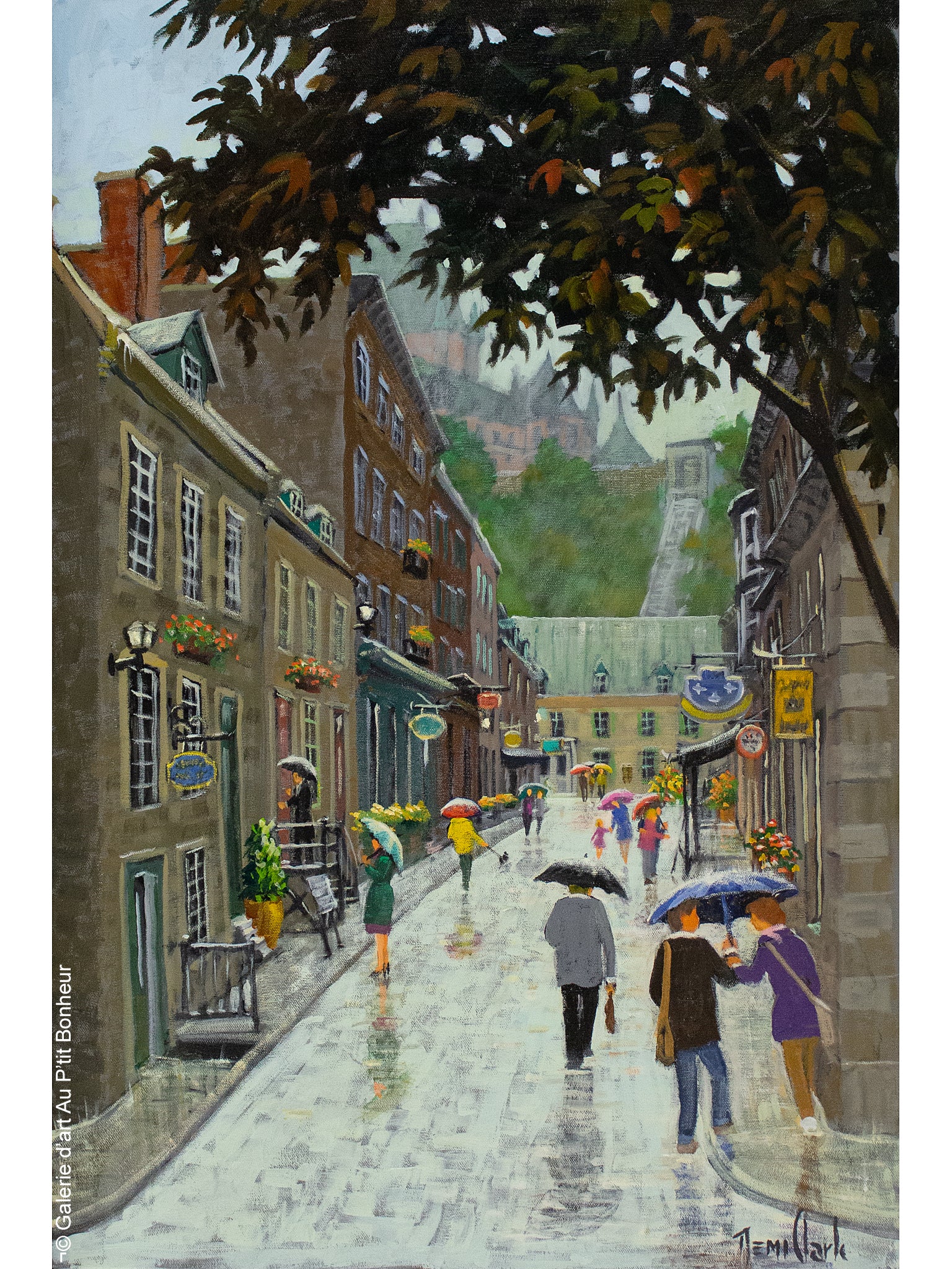 Rémi Clark | Parapluies en fleurs