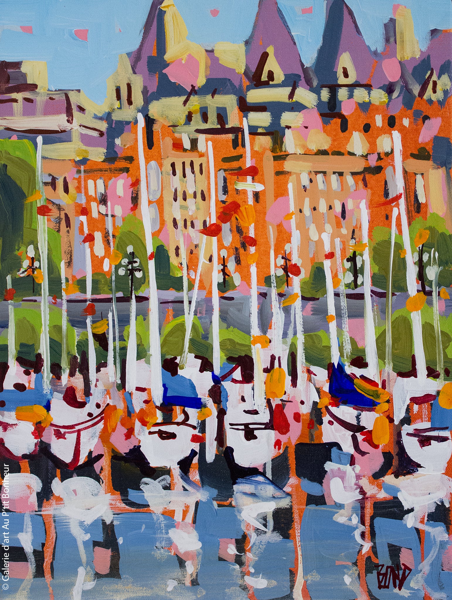 Rick Bond | Masts Of The Inner Harbour (2017)