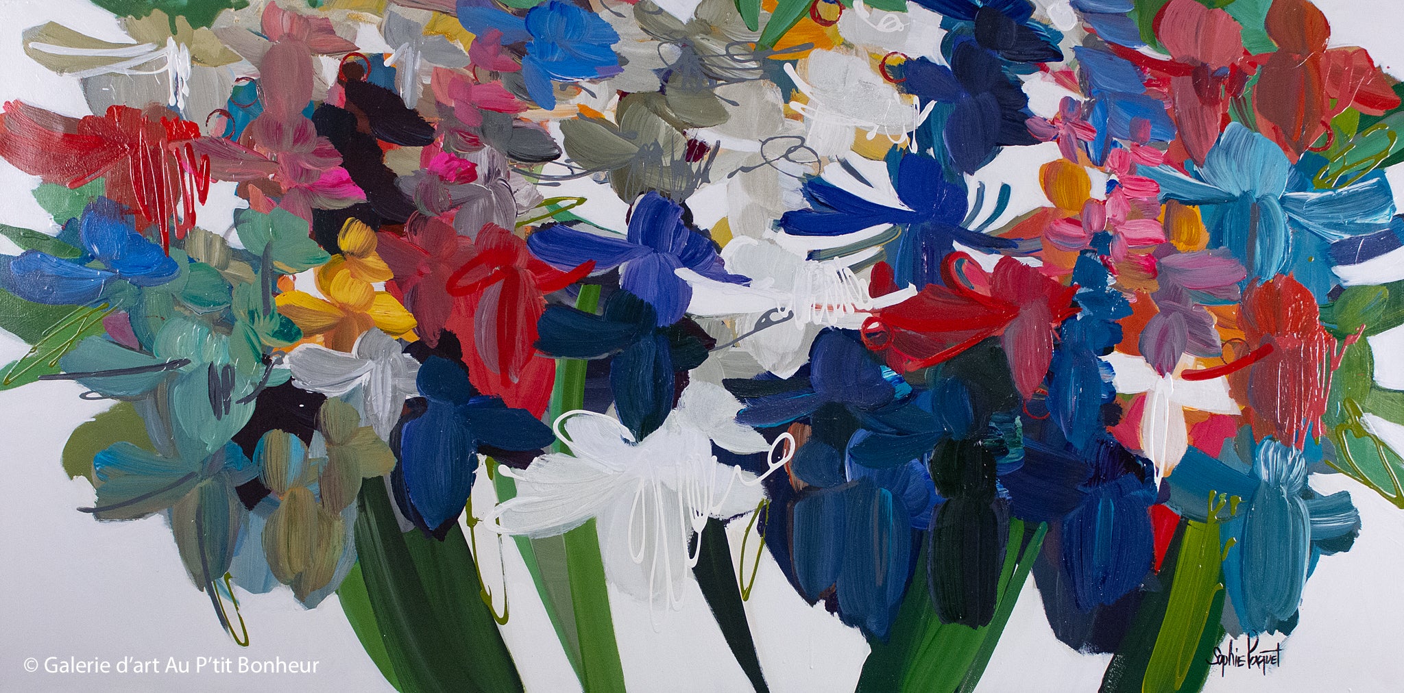 Sophie Paquet, artiste peintre | Oeuvres disponibles  | Galerie d'art Au P'tit Bonheur