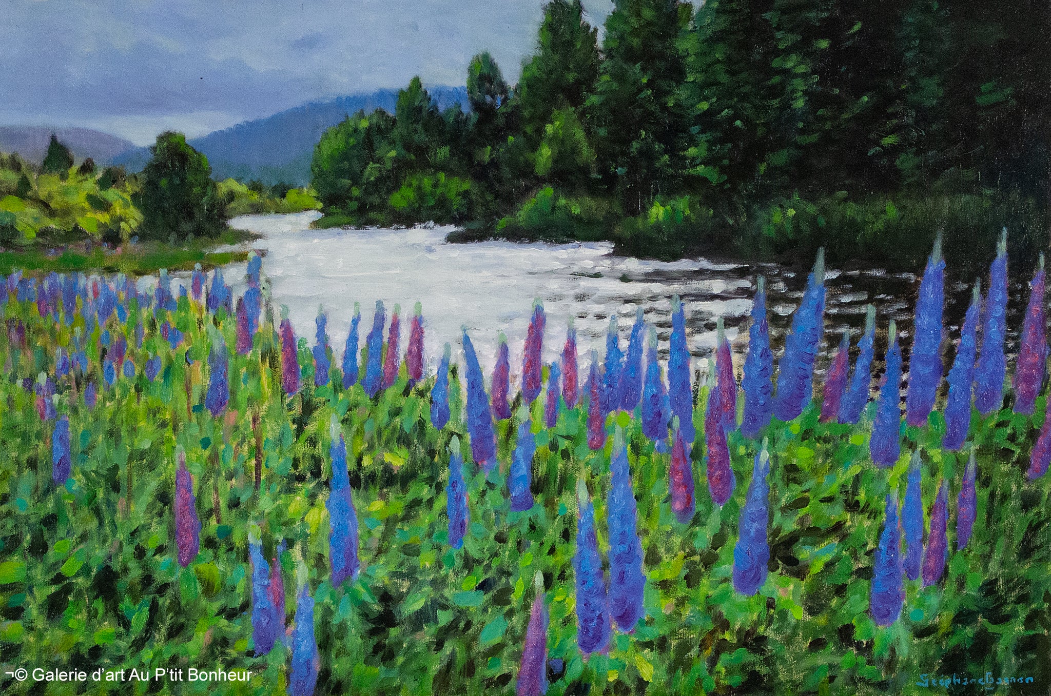 Stéphane Gagnon, artiste peintre | Oeuvres disponibles  | Galerie d'art Au P'tit Bonheur