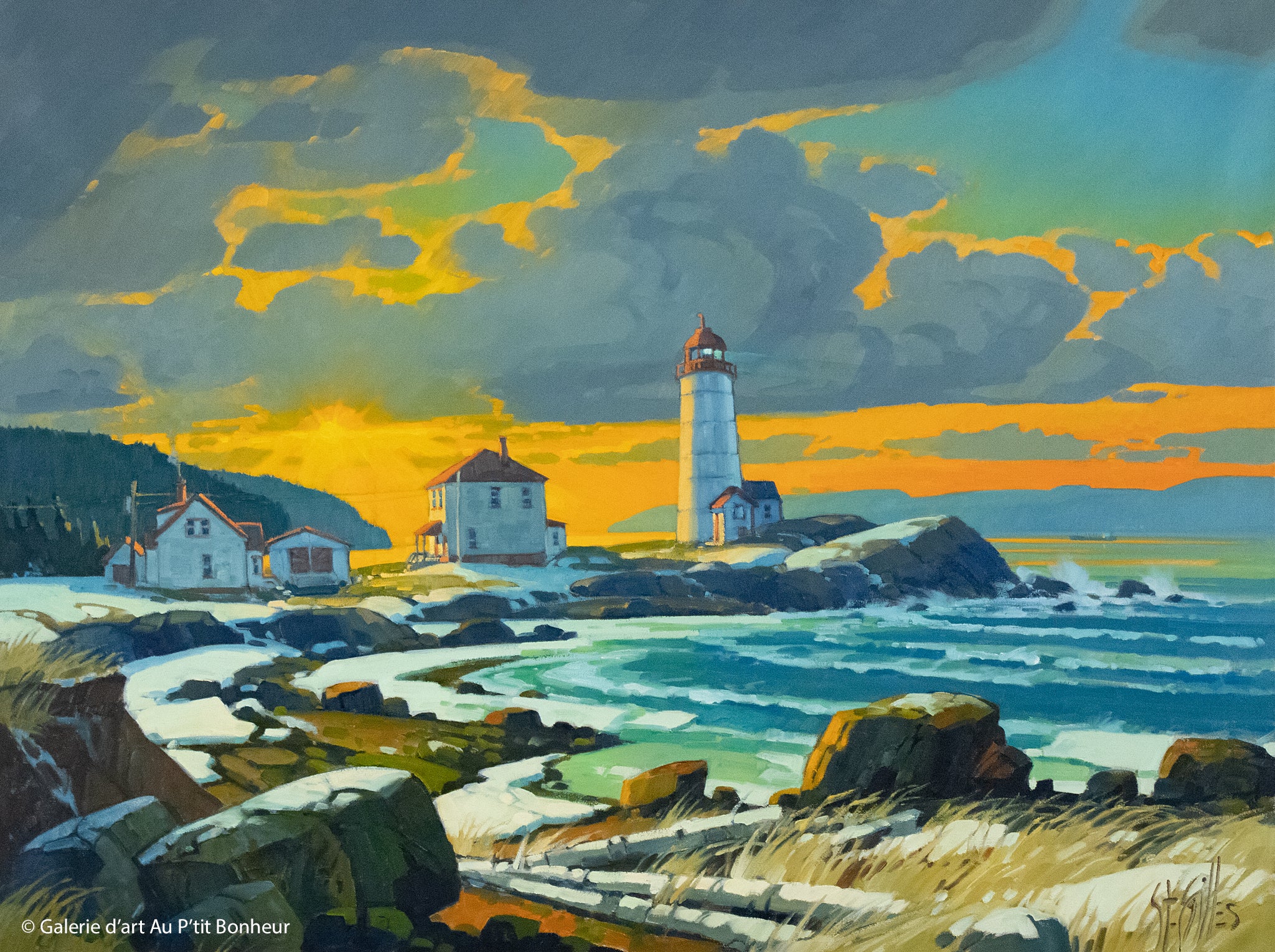 St-Gilles | Le printemps au Phare de l’Île Verte, Qc. (2007)