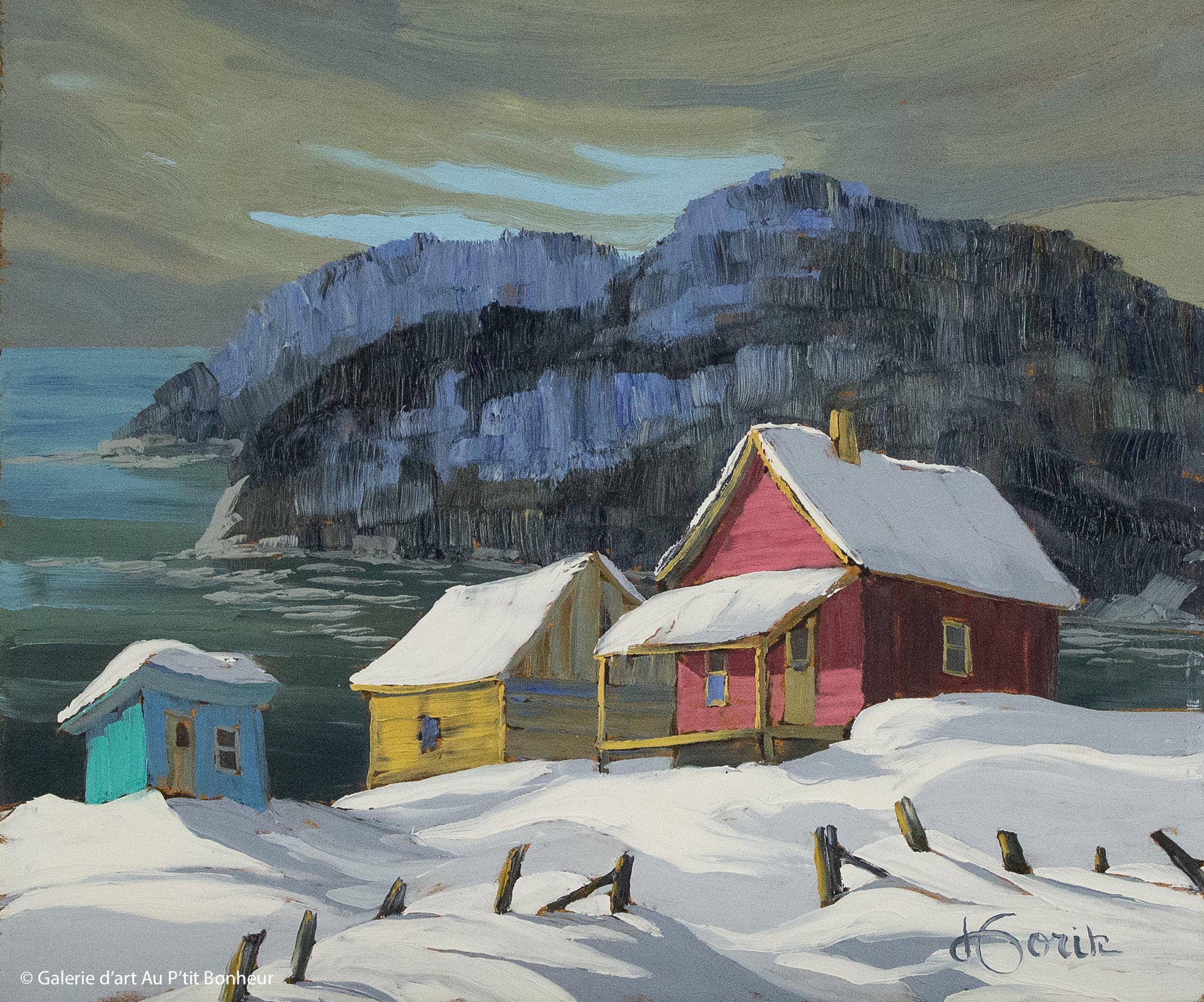 Vladimir Horik | Fleuve Saint-Laurent, Baie-des-Rochers (circa 1983)