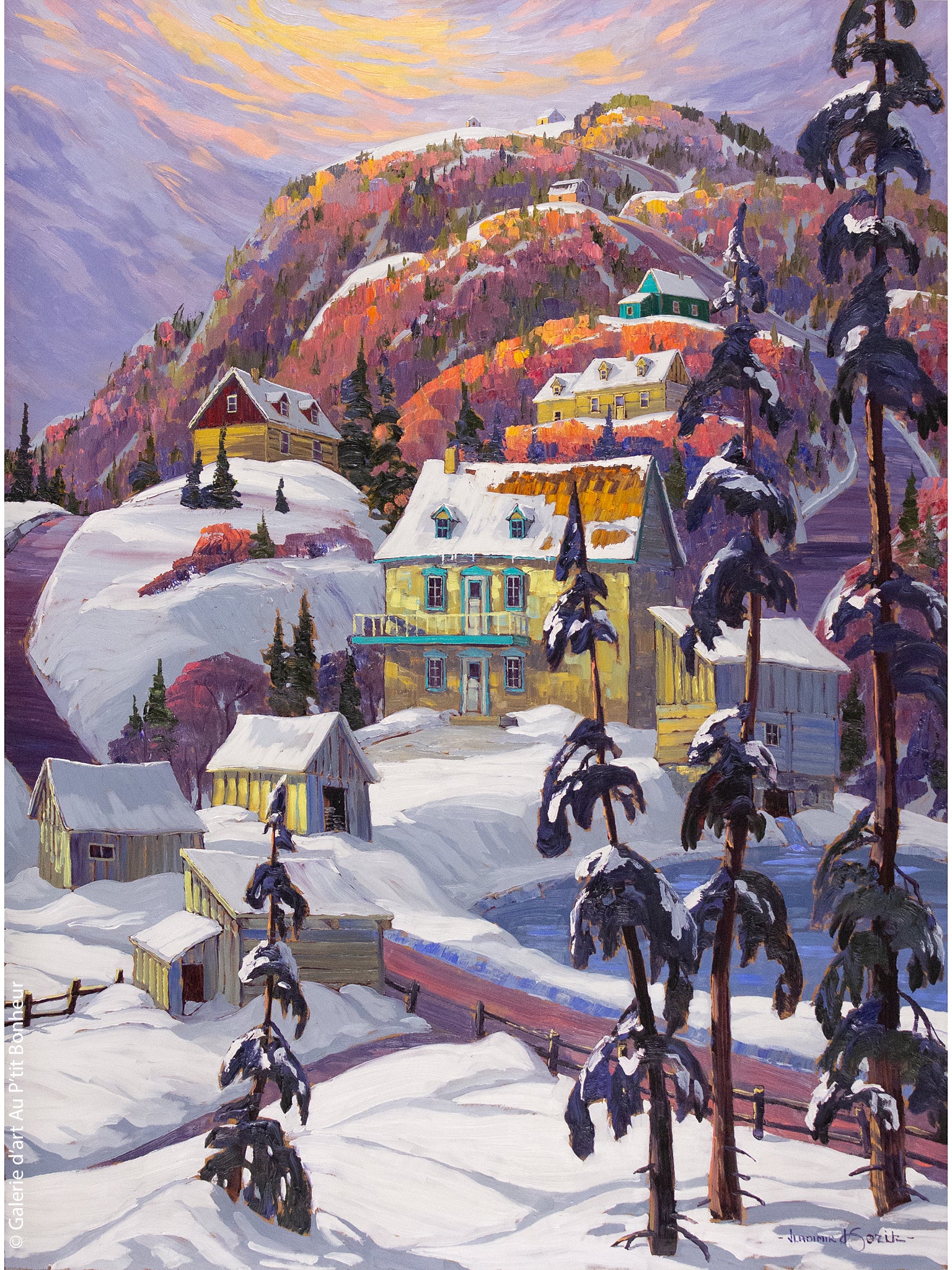 Vladimir Horik | La côte de Péru, en Charlevoix (1994)