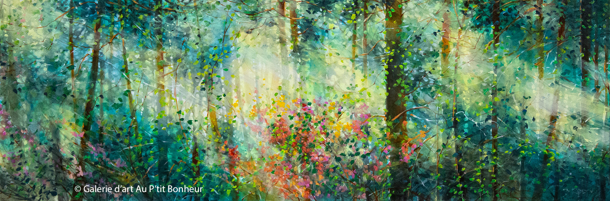 Bev Rodin | Forest Light Series «Summer Light»