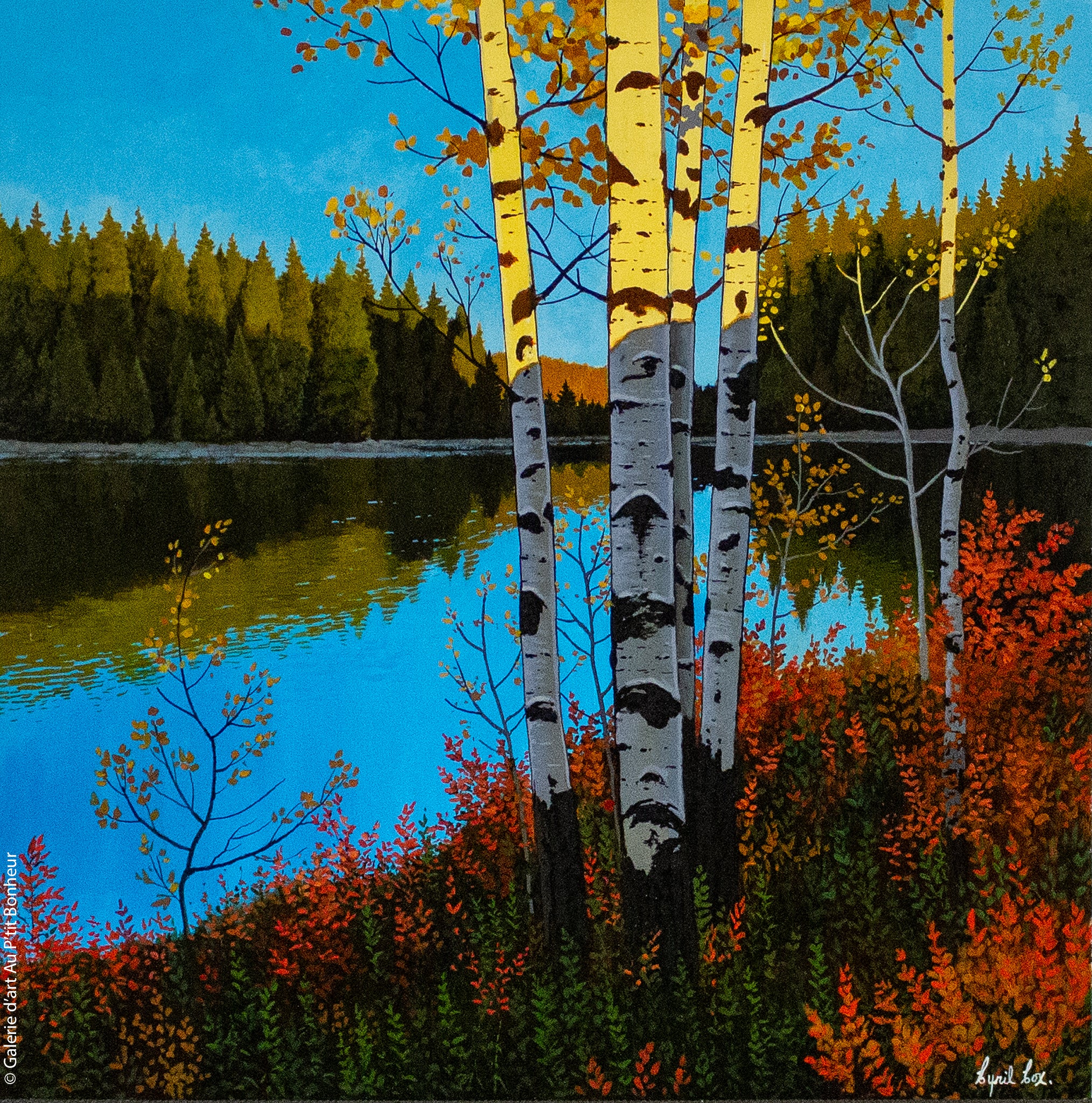 Cyril Cox | End of the Day, Aspens
