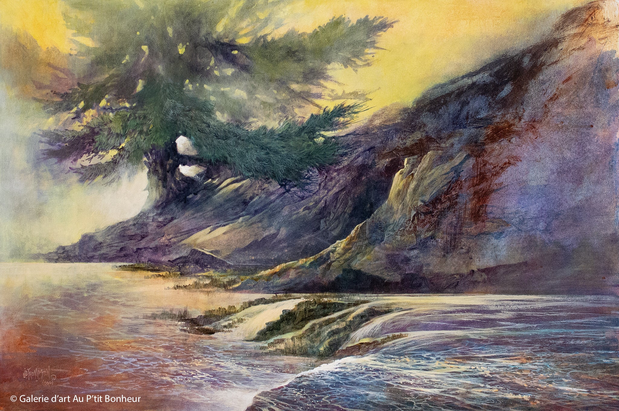 J. Douglas Thompson | Tranquility Pine Beside River