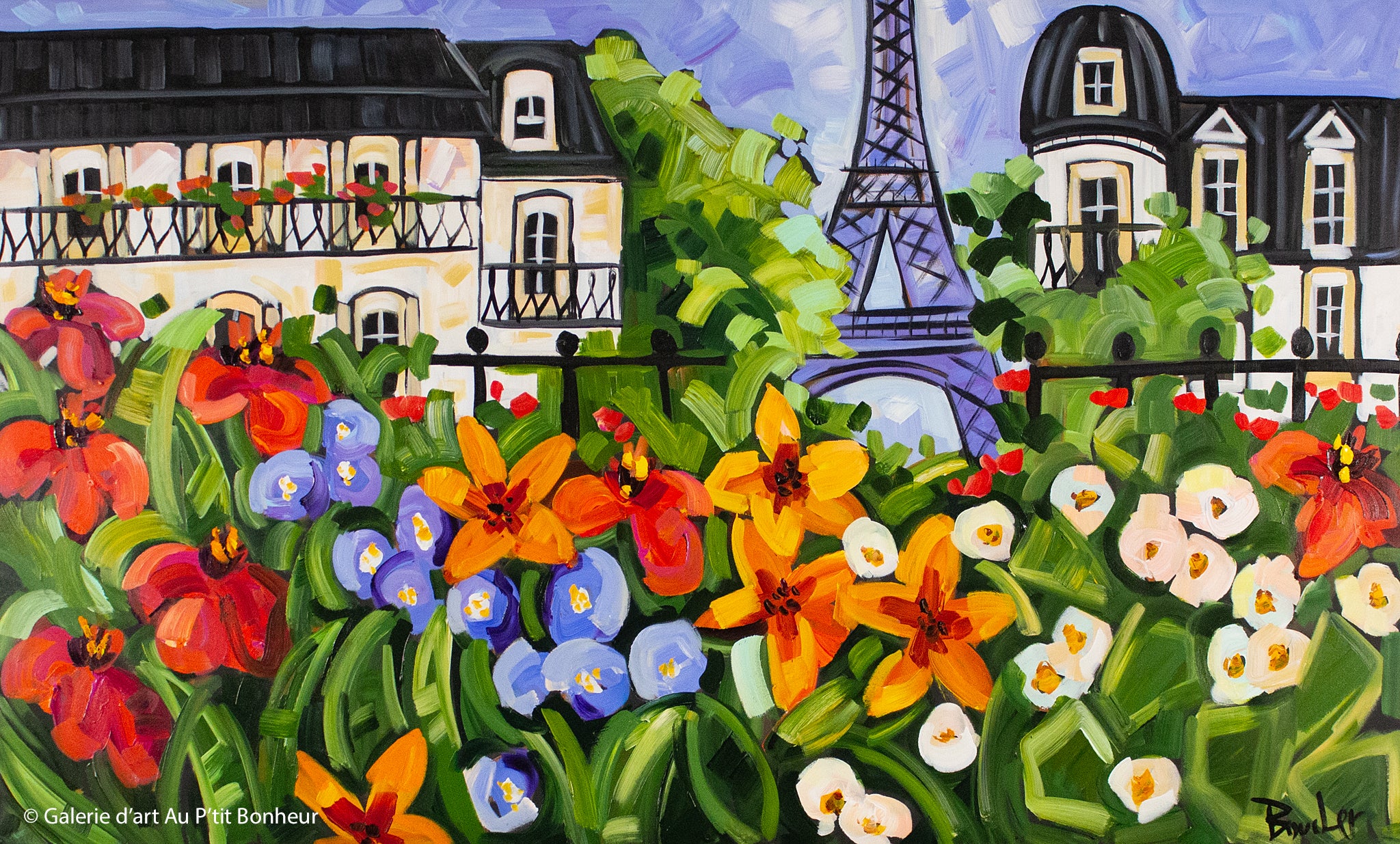 Marie-Claude Boucher | Paris en fleurs